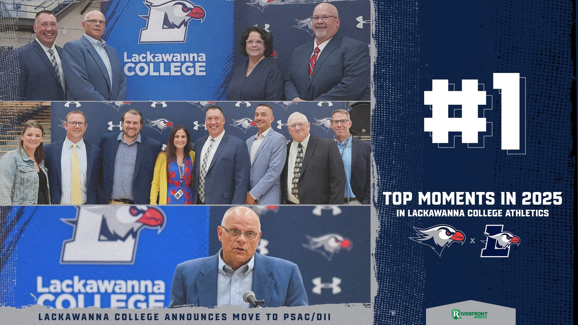 Lackawanna College Athletics Top Moments 2025 - #1 Lackawanna College Announces Move To NCAA DII And PSAC