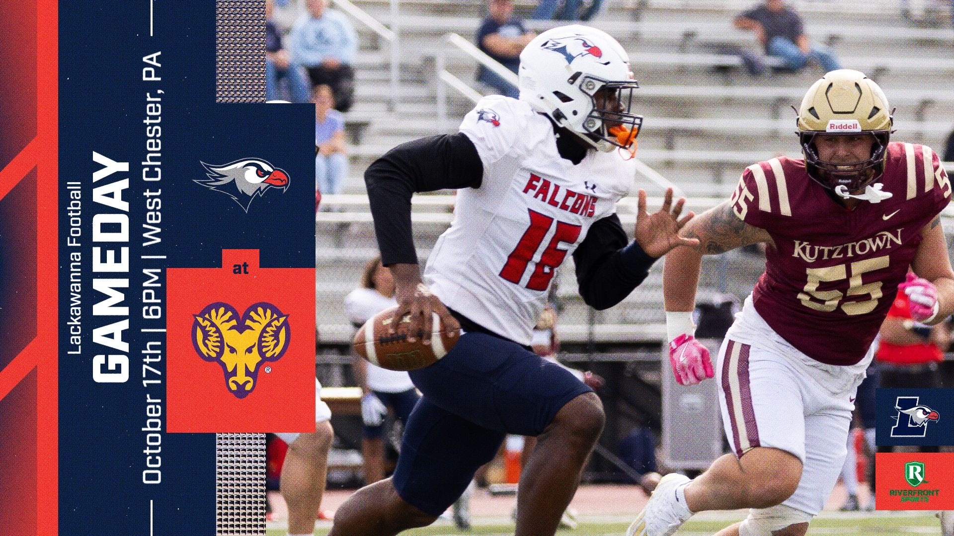 LC FB Gameday Graphic vs. West Chester 10-17-26 Landscape