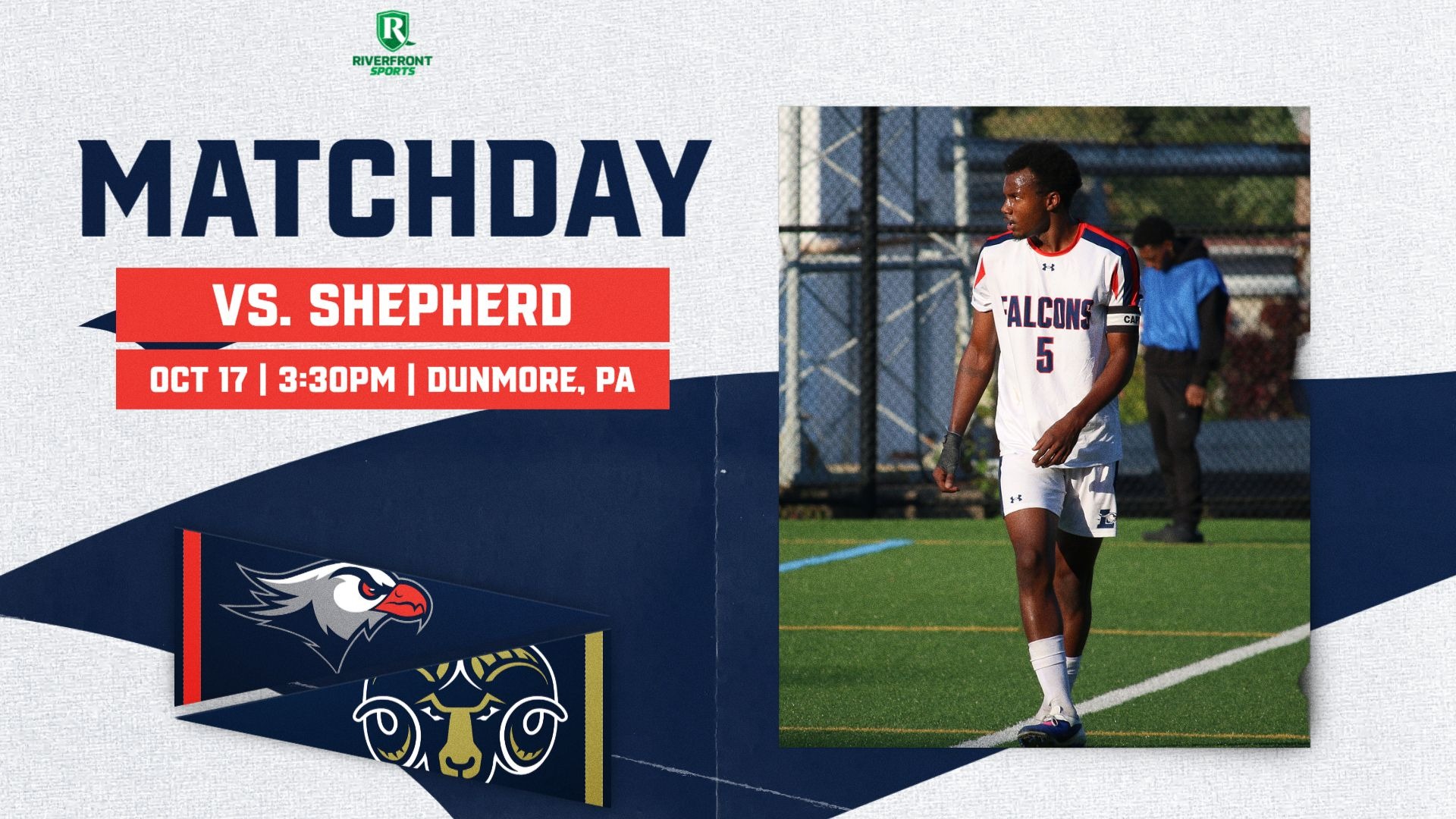 LC MSOC Gameday Graphic vs. Shepherd 10-17-26 Landscape