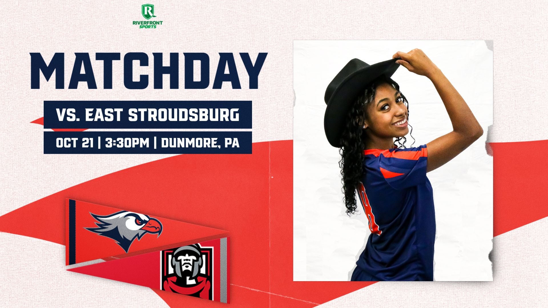 LC WSOC Gameday Graphic vs. East Stroudsburg 10-21-26 Landscape