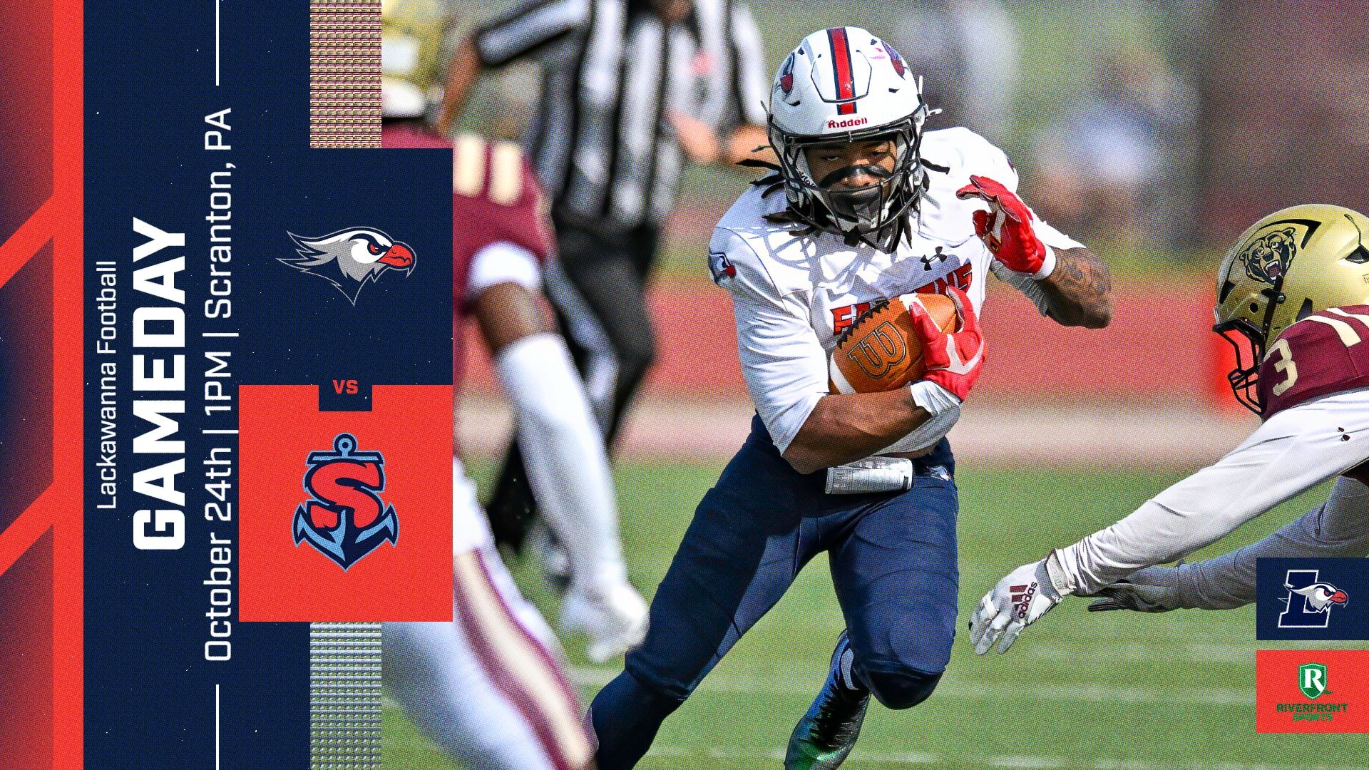 LC FB Gameday Graphic vs. Shippensburg 10-24-26 Landscape