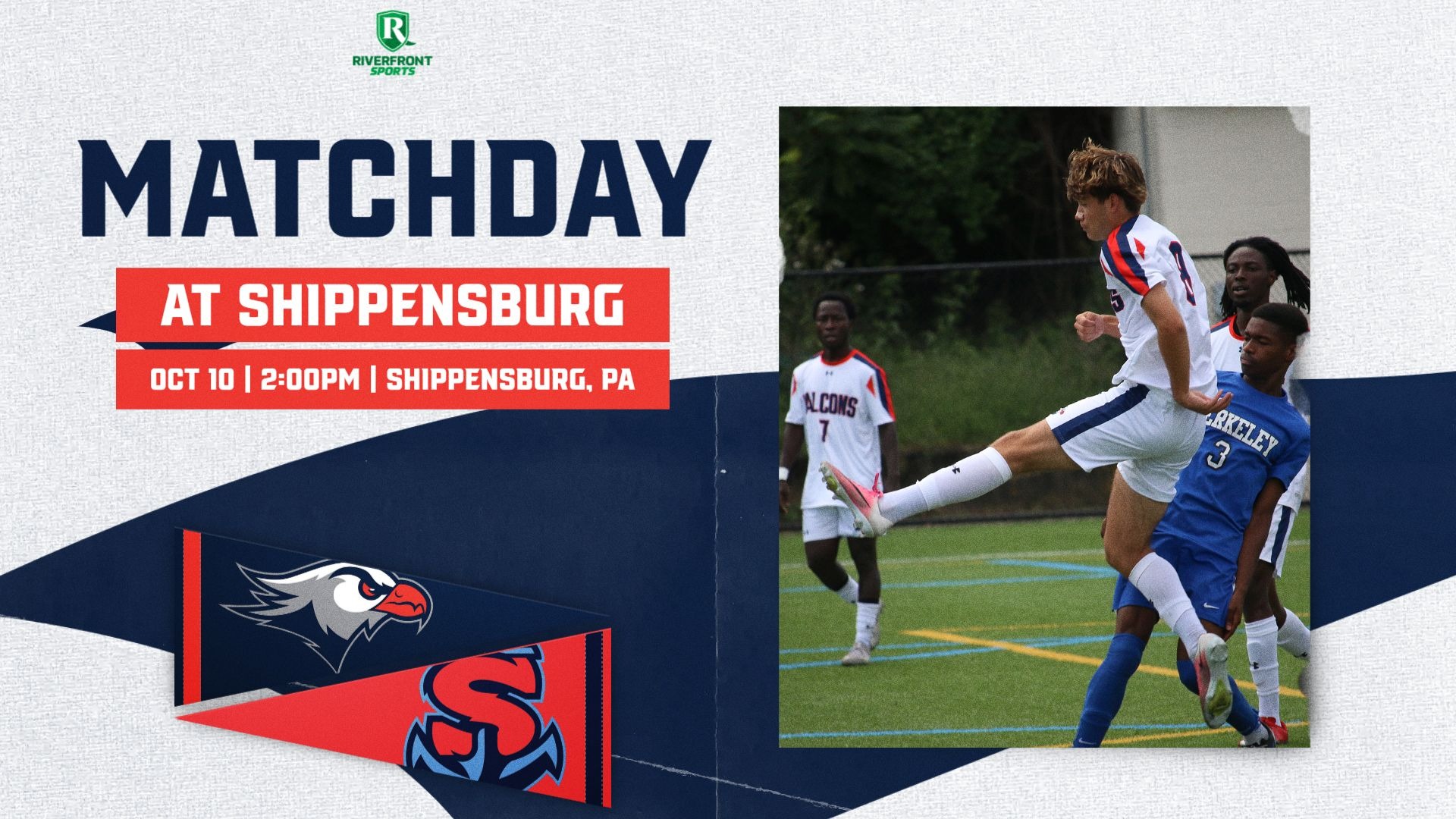LC MSOC Gameday Graphic vs. Shippensburg 10-10-26 Landscape