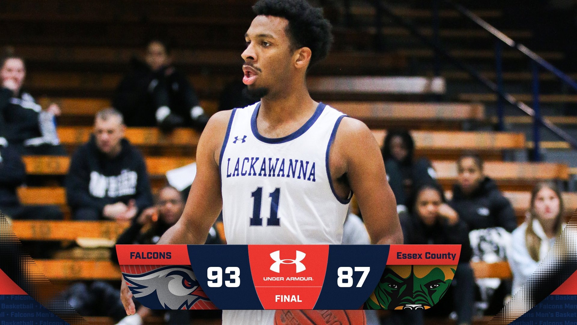 LC MBB Final Score Graphic vs. Essex County 2-17-26 Landscape