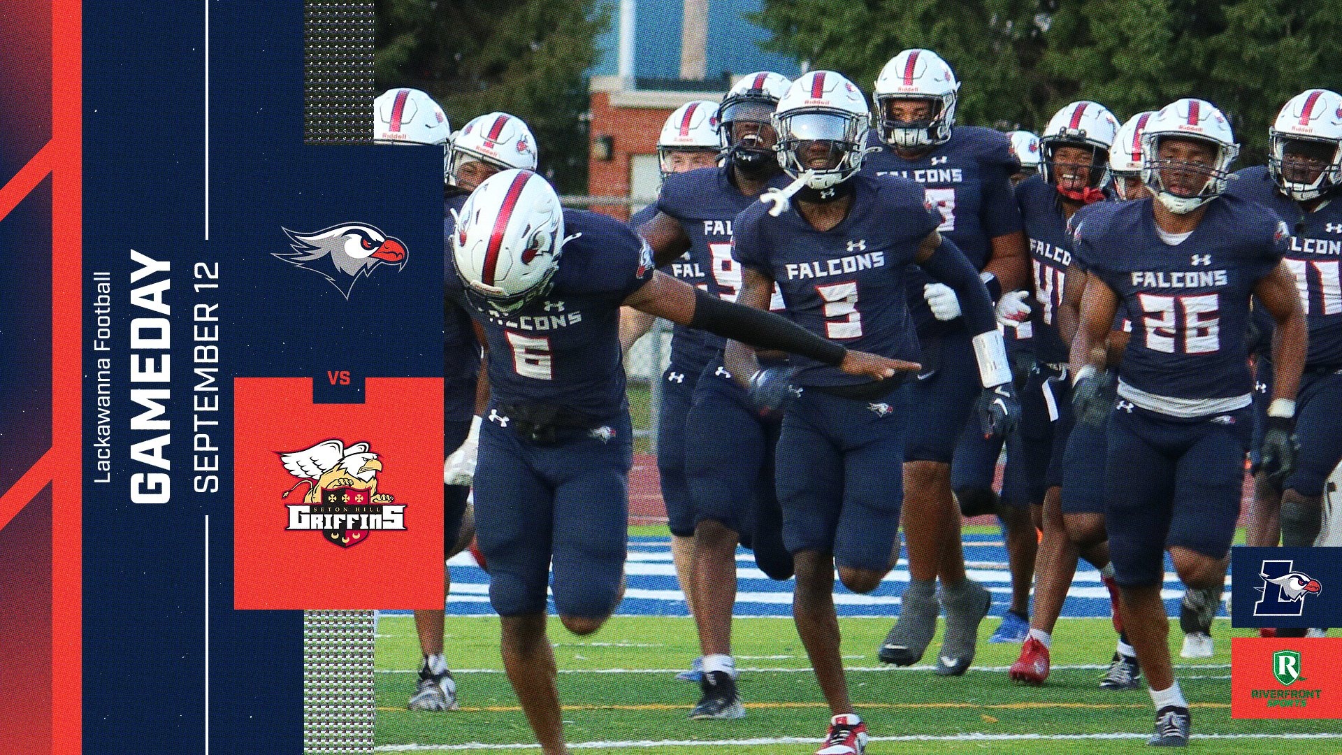 LC FB Gameday Graphic vs. Seton Hill 9-12-26 Landscape
