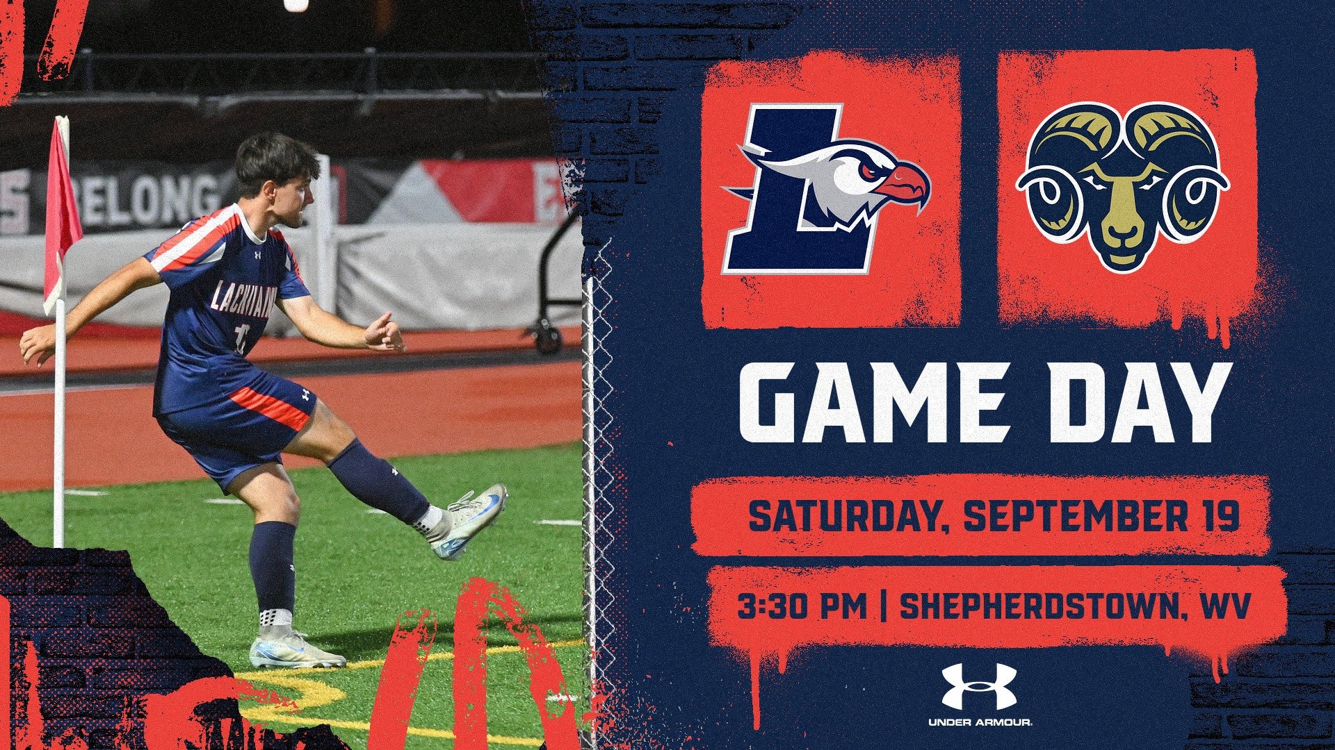 LC MSOC Gameday Graphic vs. Shepherd 9-19-26 Landscape