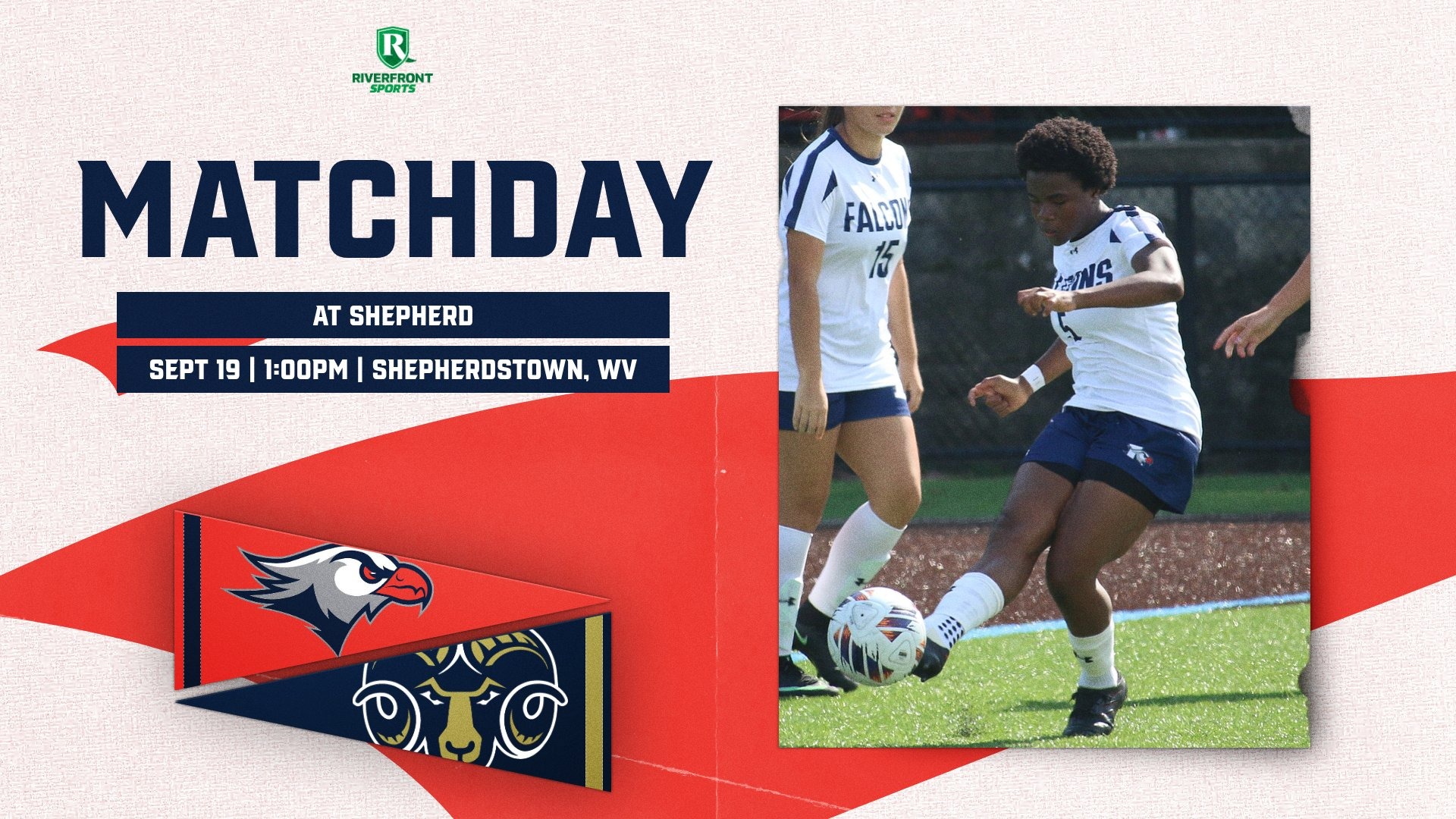 LC WSOC Gameday Graphic vs. Shepherd 9-19-26 Landscape