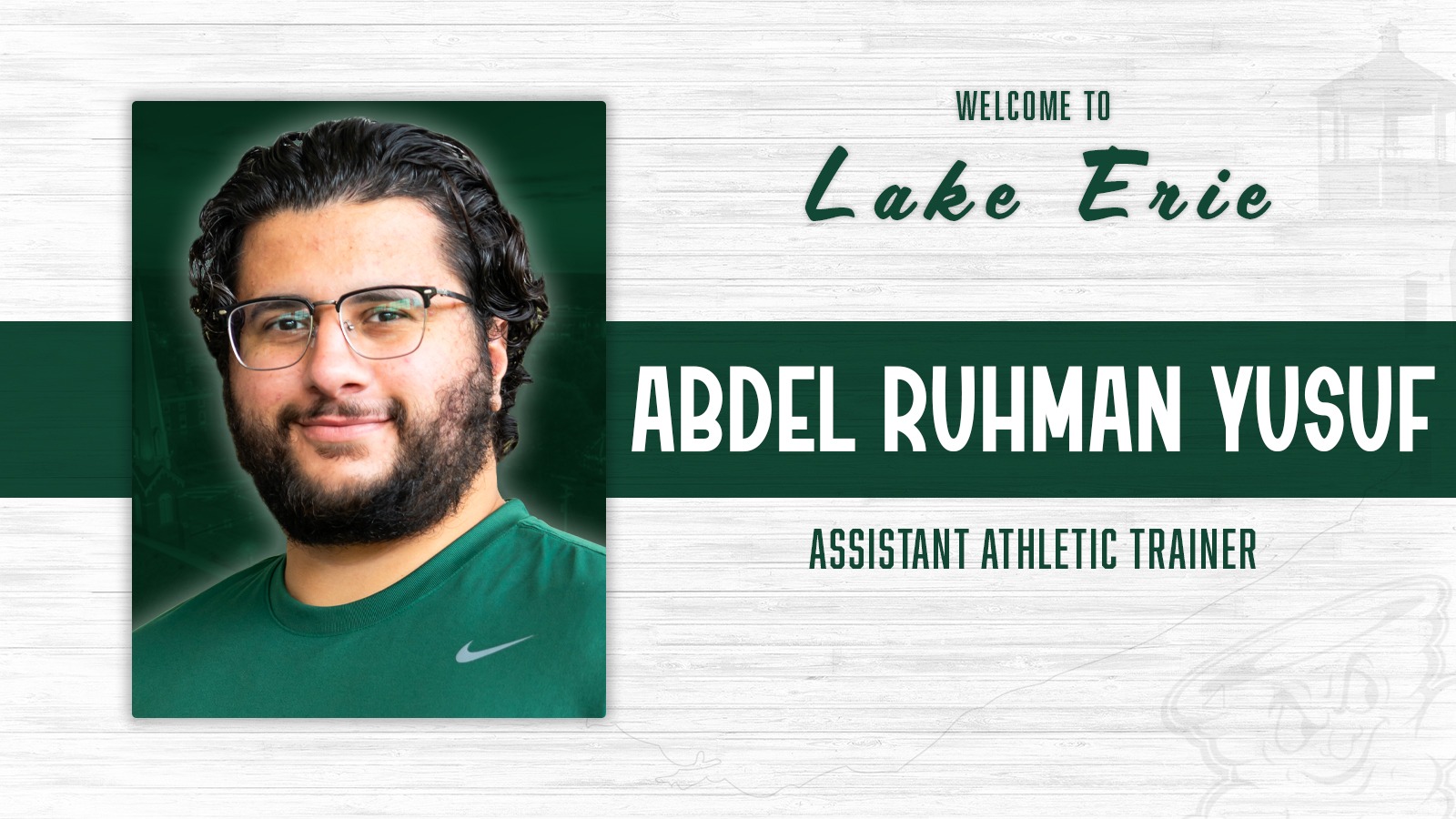 Abdel Ruhman Yusuf - New Hire