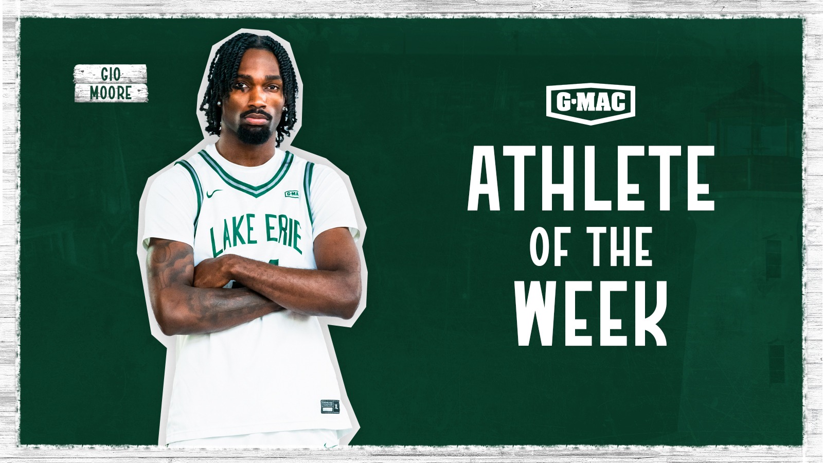 Gio Moore - G-MAC Athlete of the Week - 2025-26