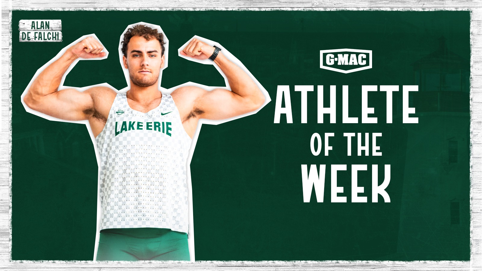 Alan de Falchi - G-MAC Athlete of the Week x3