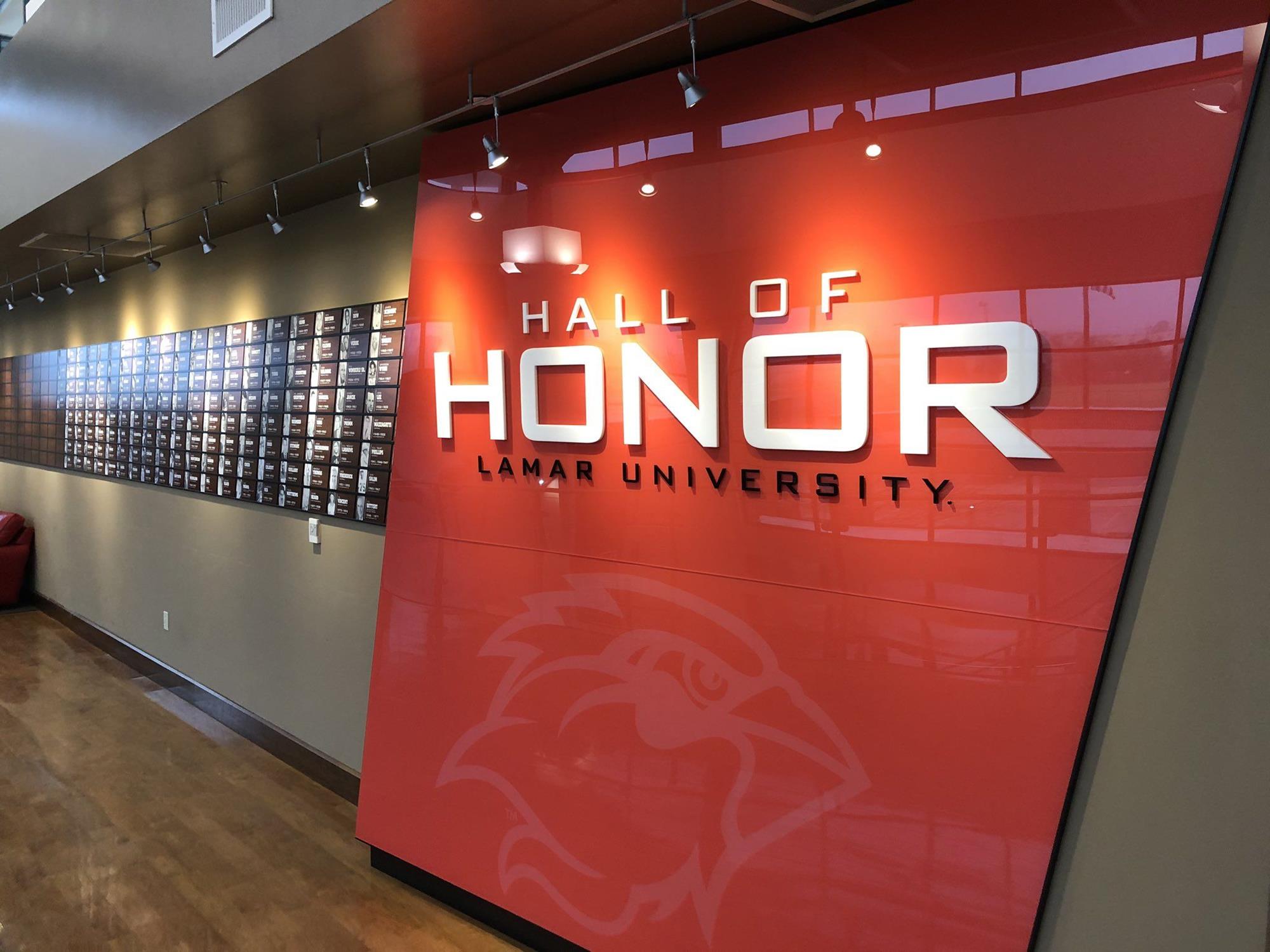 hall of honor display