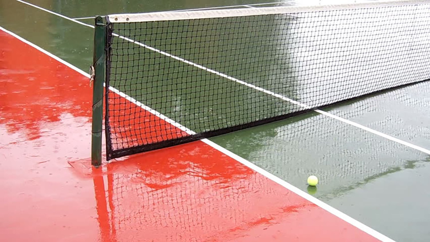 Tennis Courts Rain