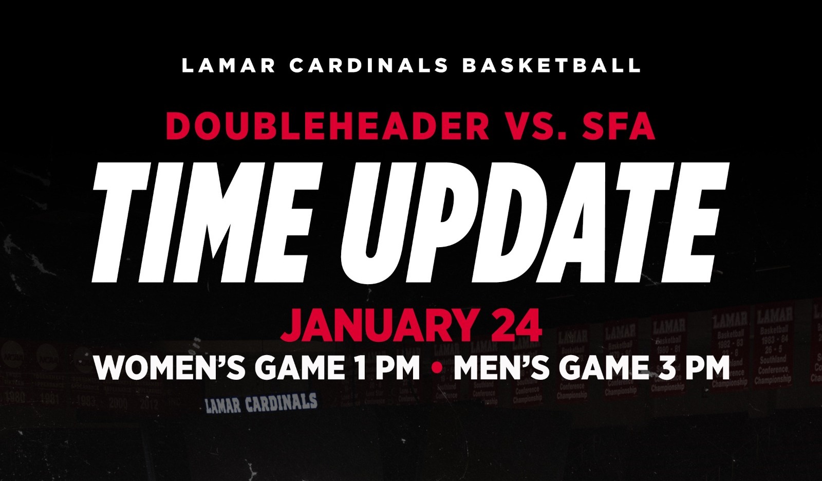 M & W Basketball Time Change