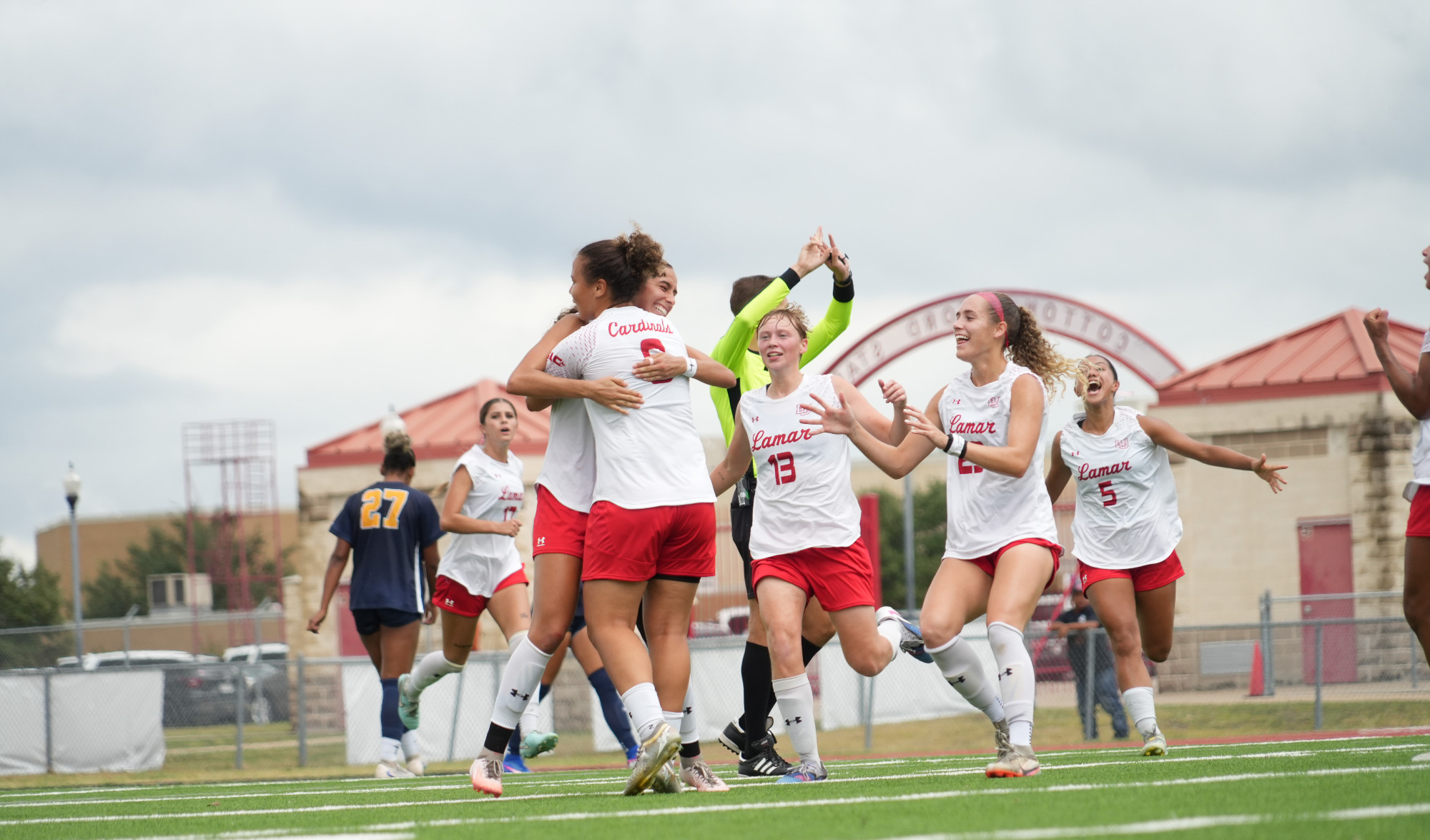 LU Goal Celebration