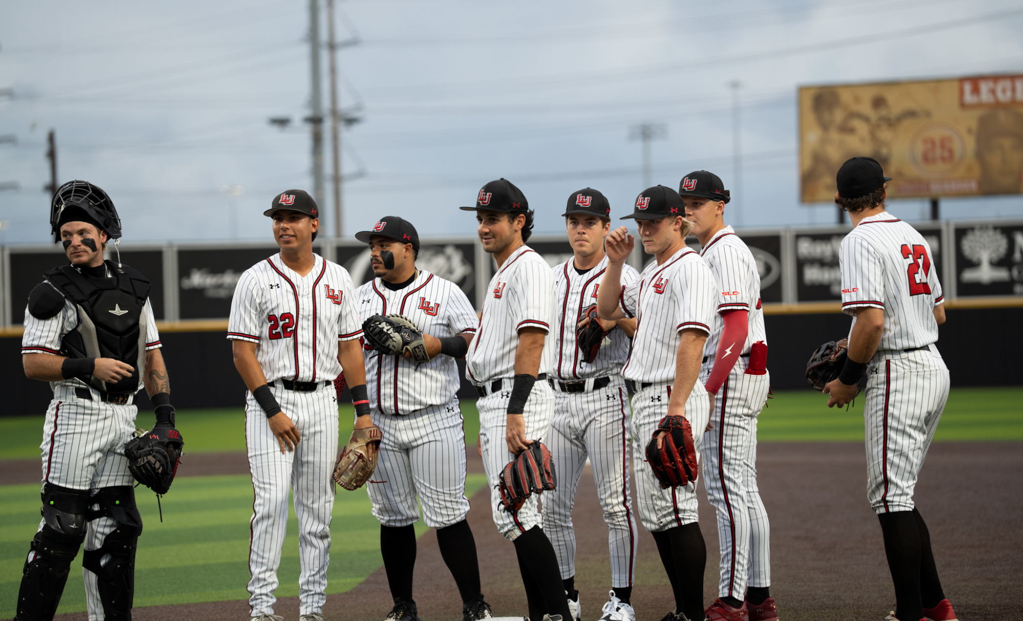 LU Team Action Photo (Game 1 vs. McNeese)