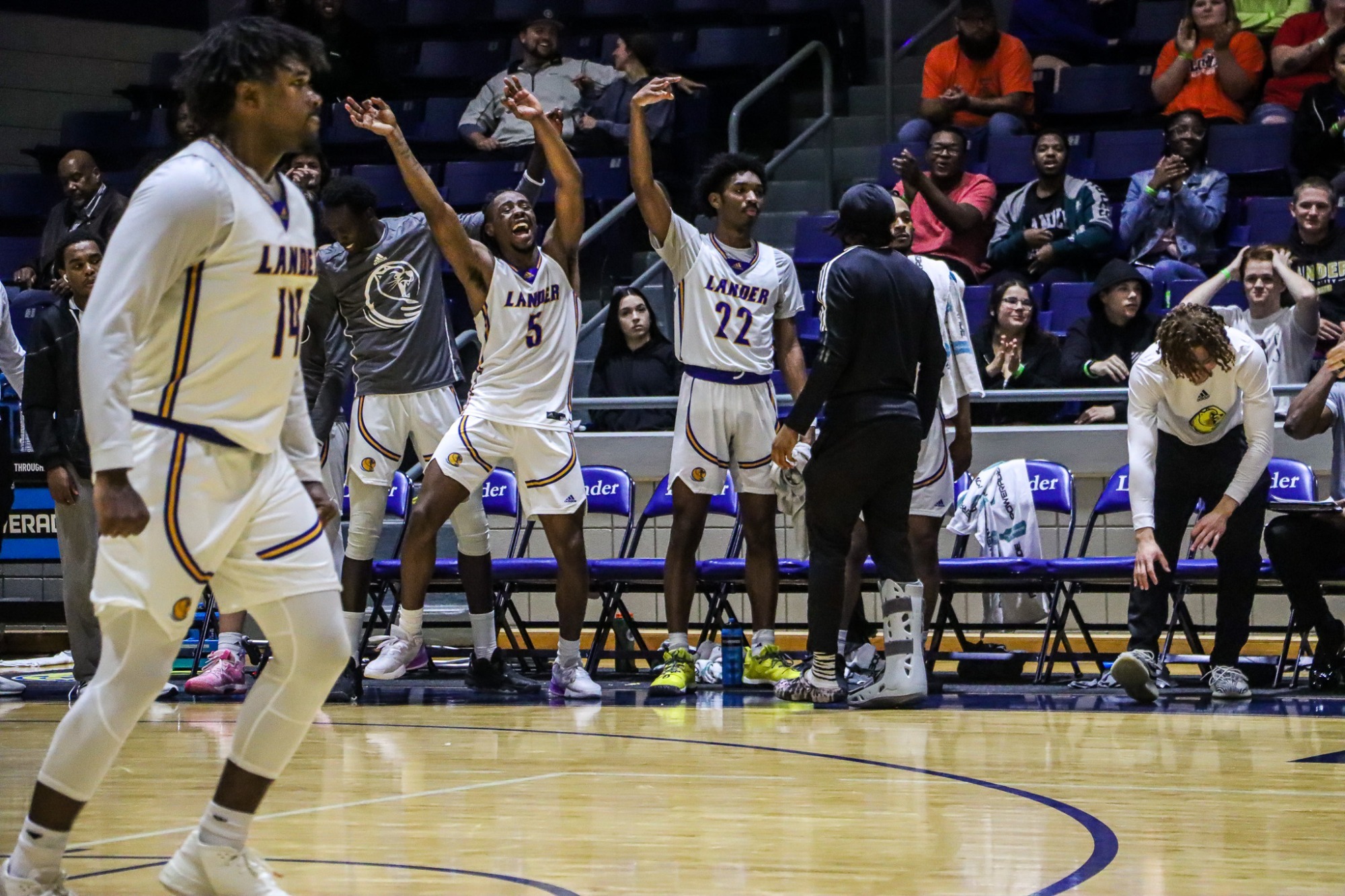 Jaylen Dibble 202324 Men's Basketball Lander University