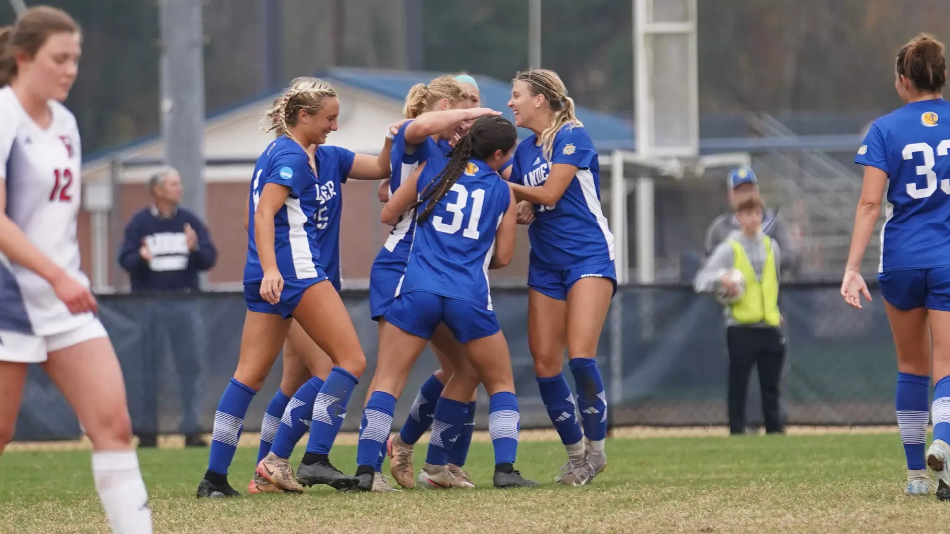 WSOC Celebration vs. Francis Marion NCAA Tournament 2025 First Round
