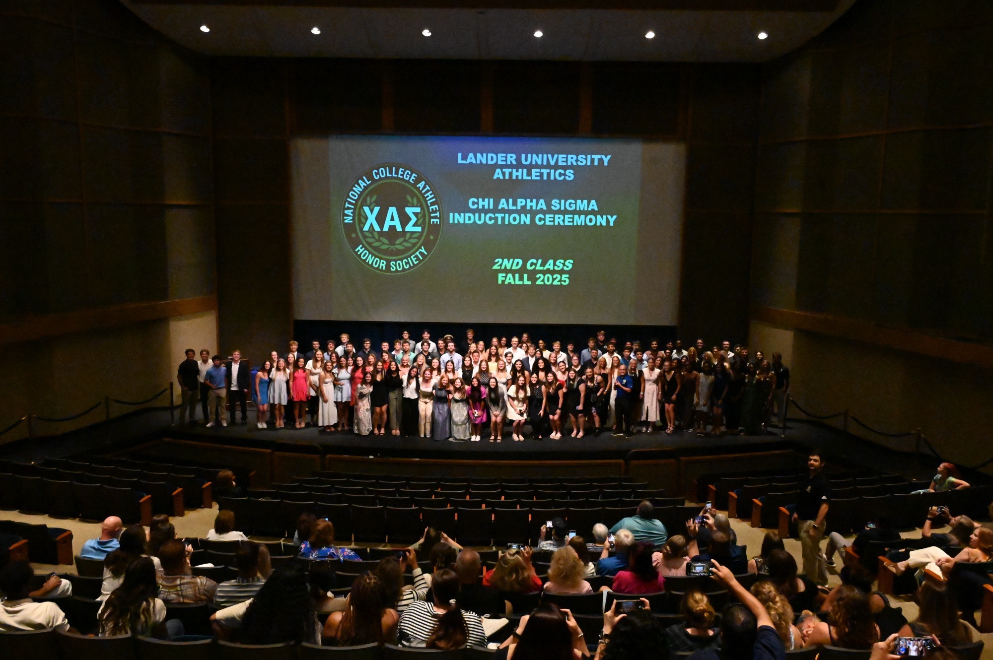 Chi Alpha Sigma Inductees
