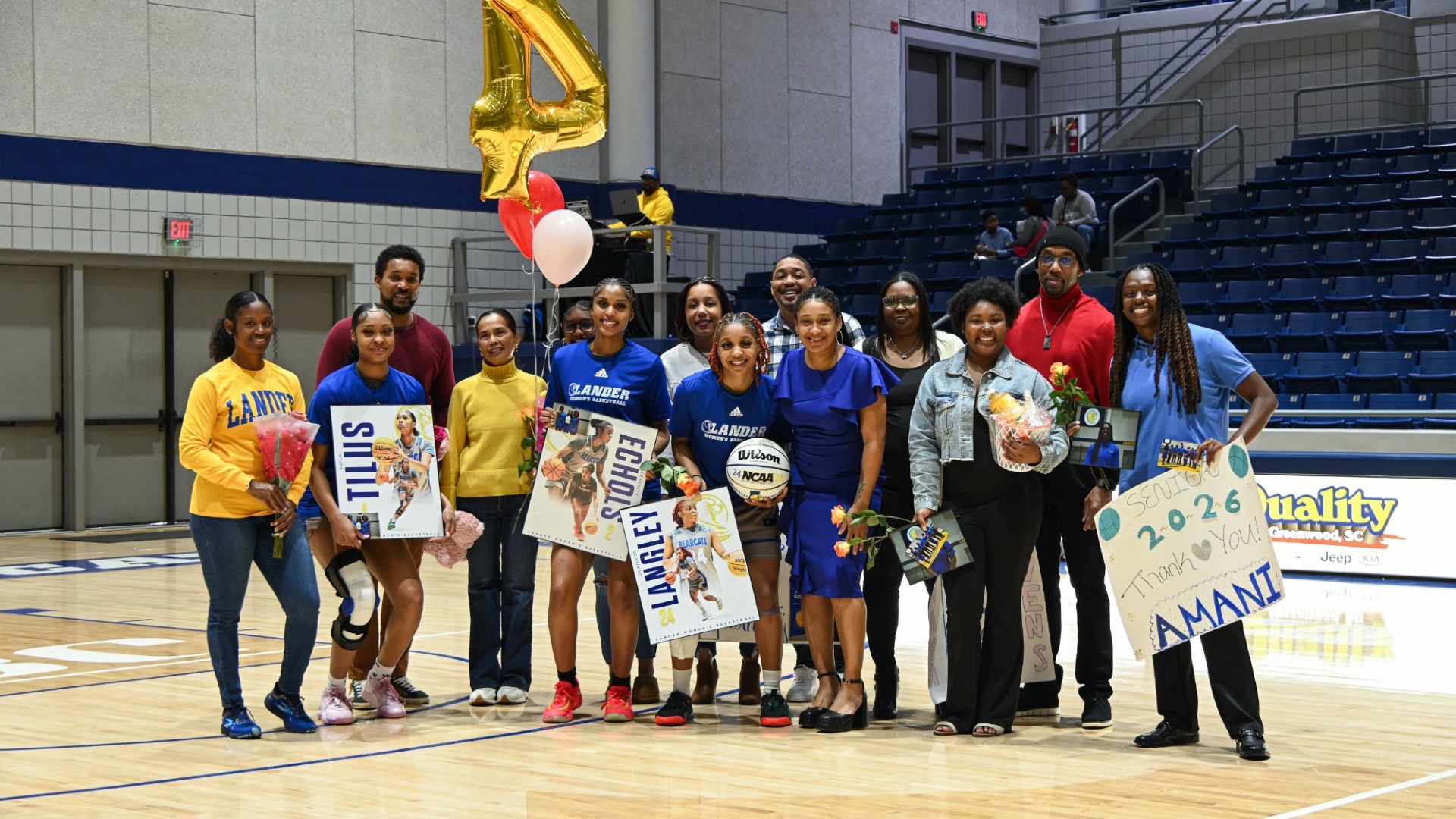 WBB 2026 Senior Night