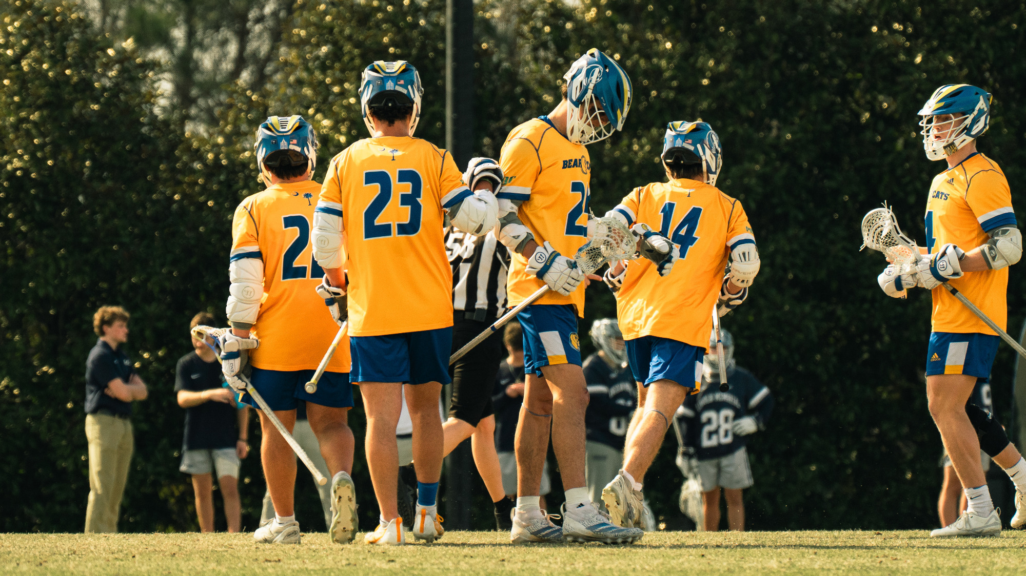 MLAX Huddle vs. Lincoln Memorial 2-14-26