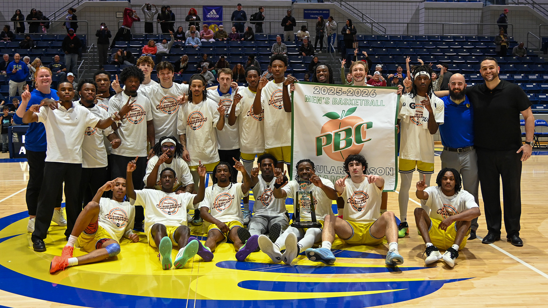 MBB Peach Belt Conference Regular Season Champions 2025-26