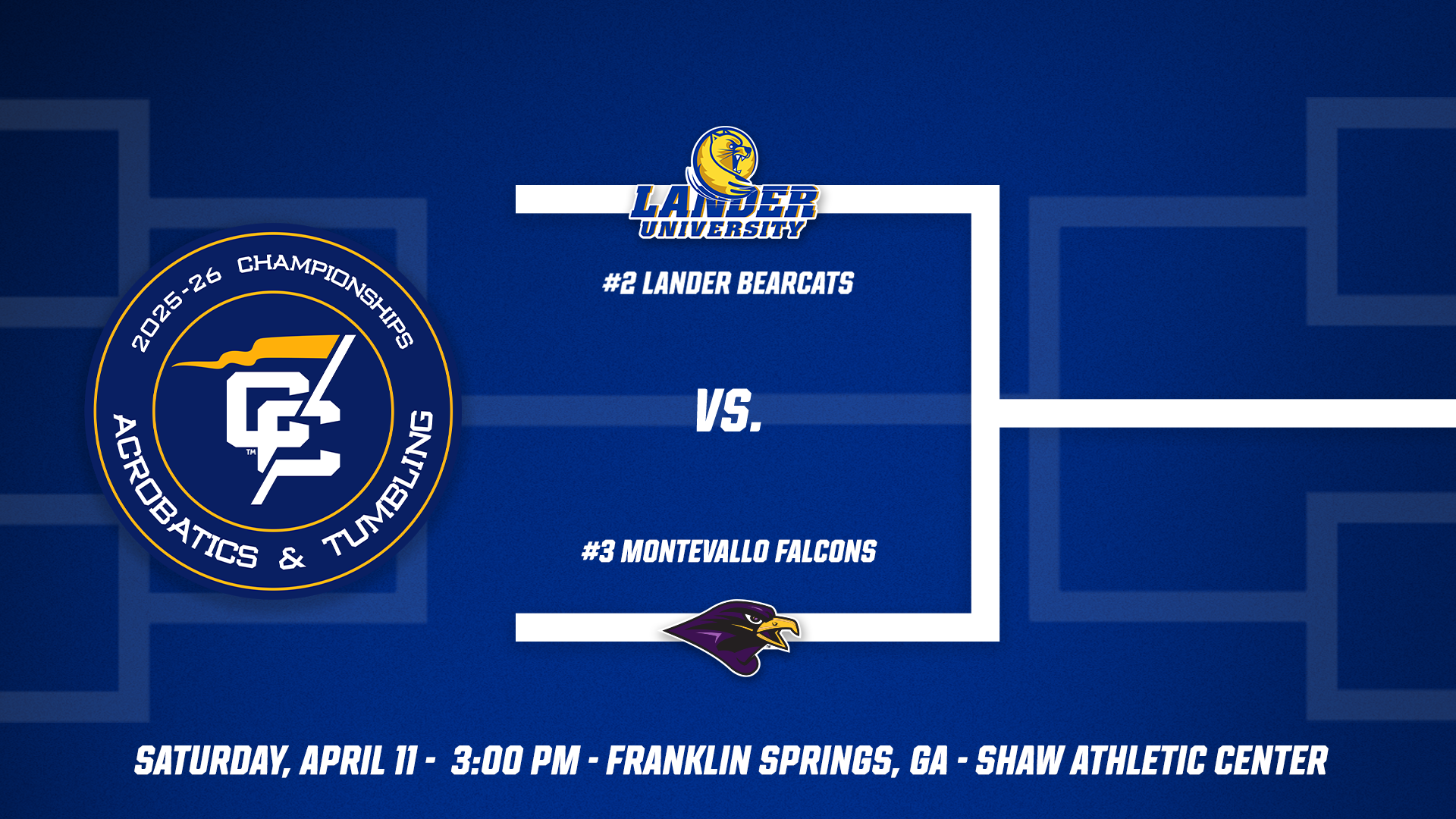 ACRO Conference Tournament Bracket 2026