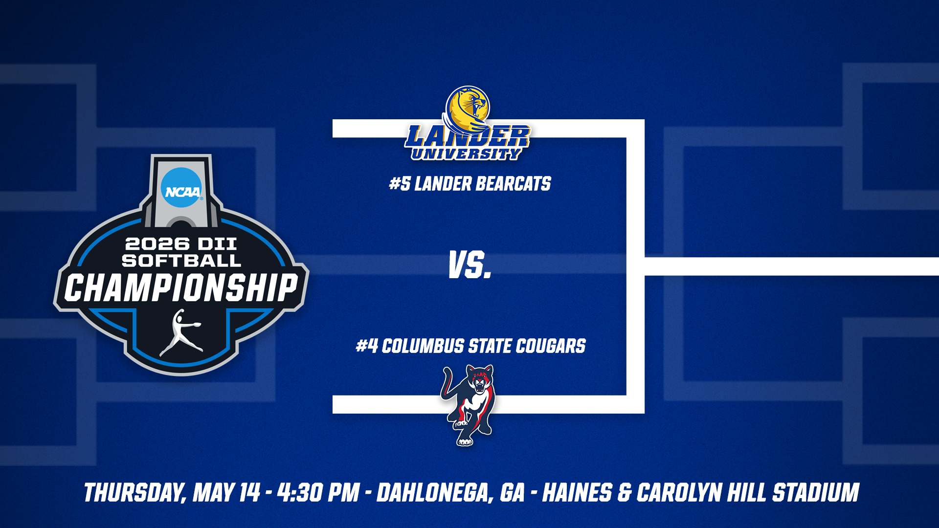 NCAA Softball Southeast Regional Release 