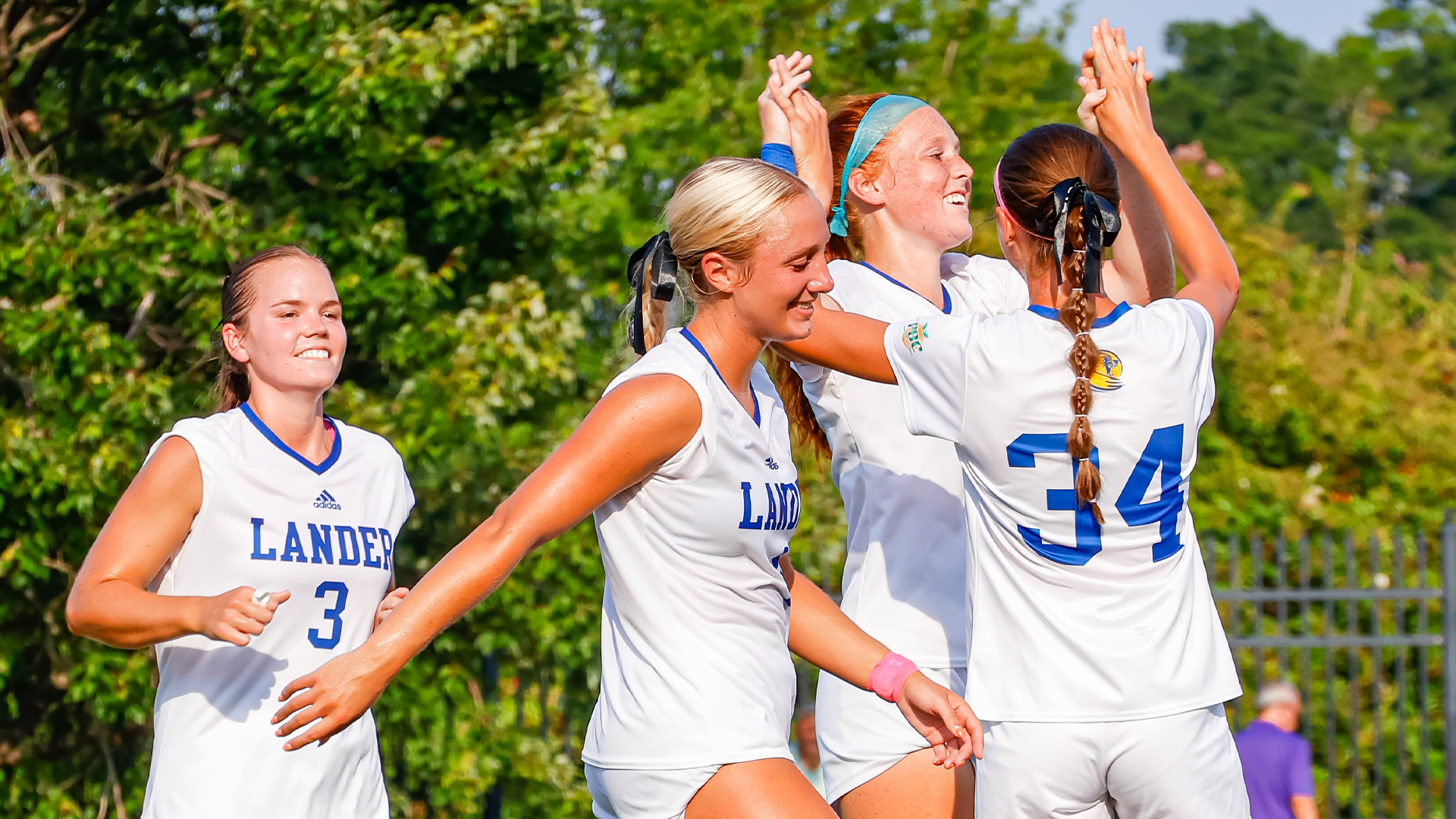 WSOC Goal Celebration vs. Converse 9-2-26