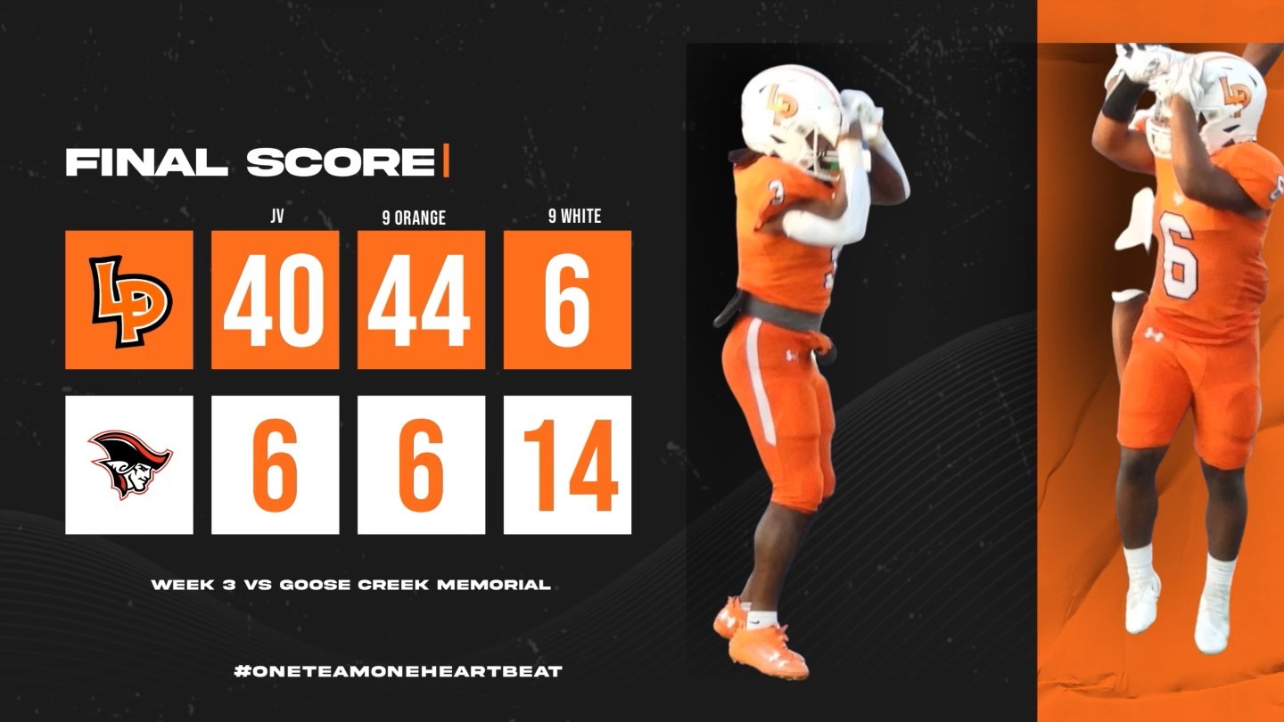Sub Varsity Scores Vs GCM La Porte Independent School District
