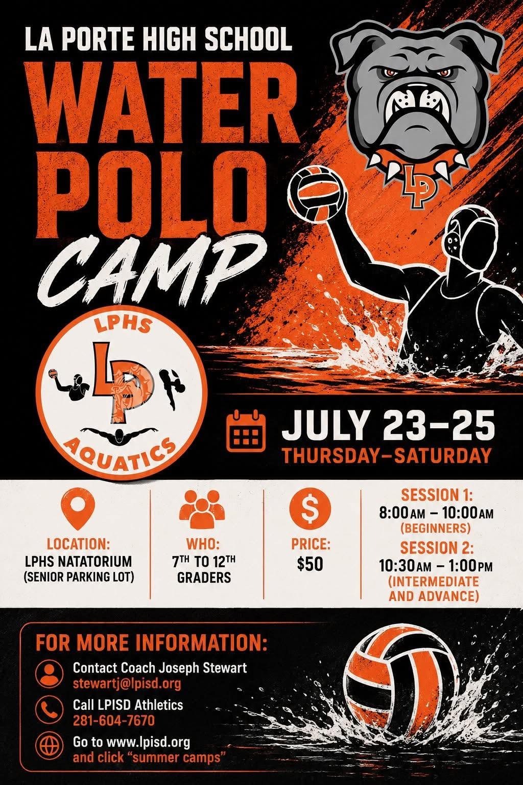 Water Polo Camp