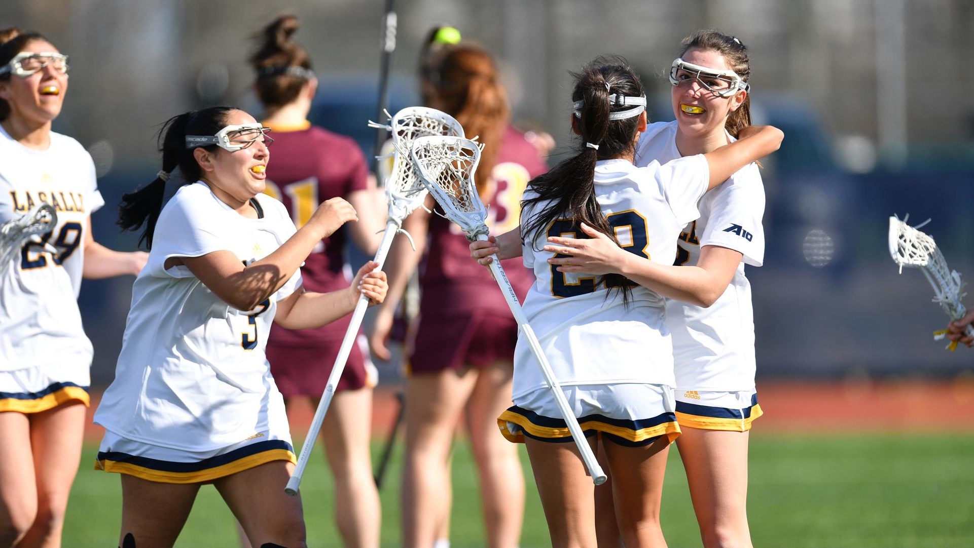 Rolon Scores Five Goals as La Salle Rallies from Late Deficit to Beat