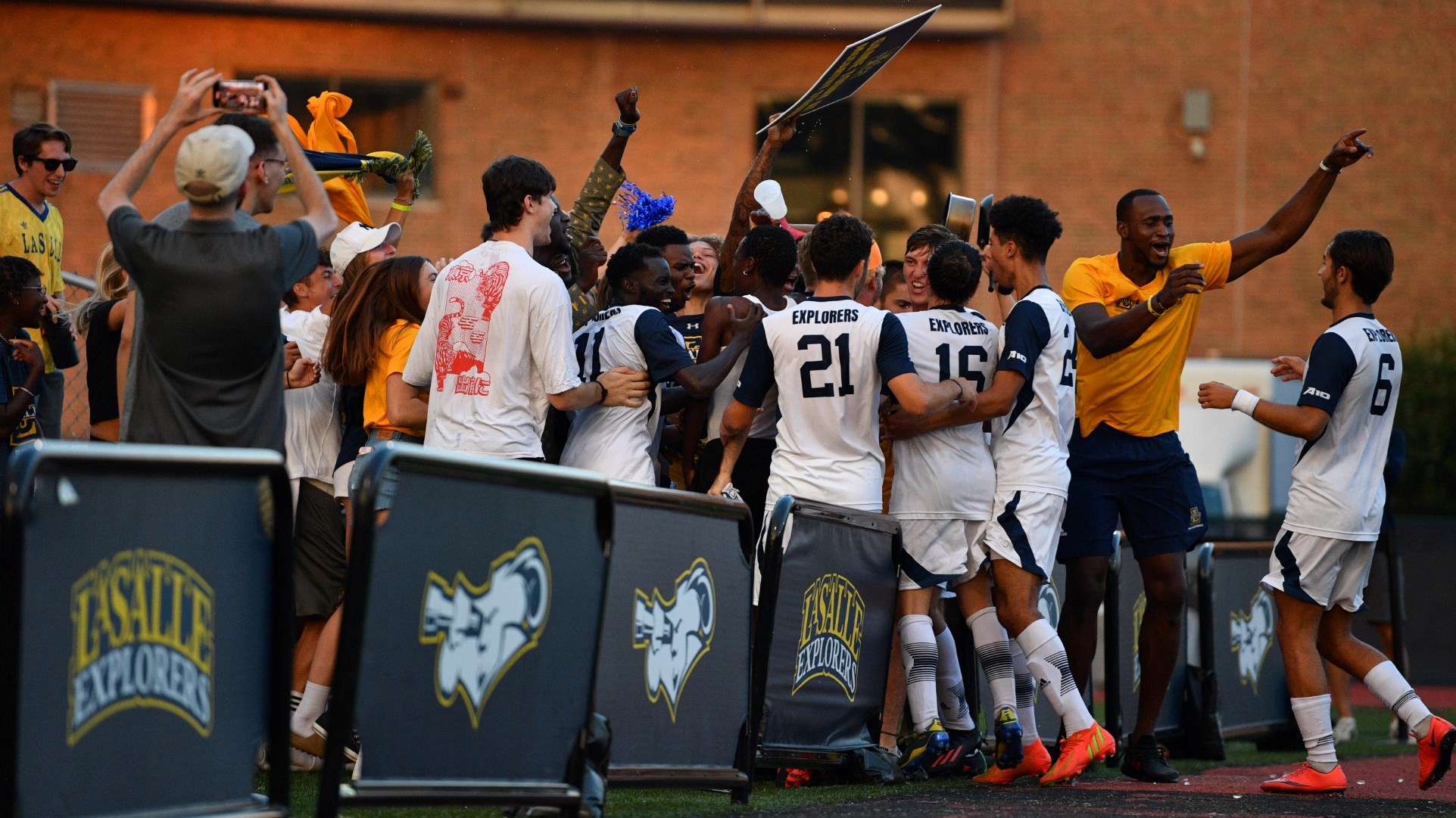 Men’s Soccer Returns Home to Face NJIT La Salle University Athletics