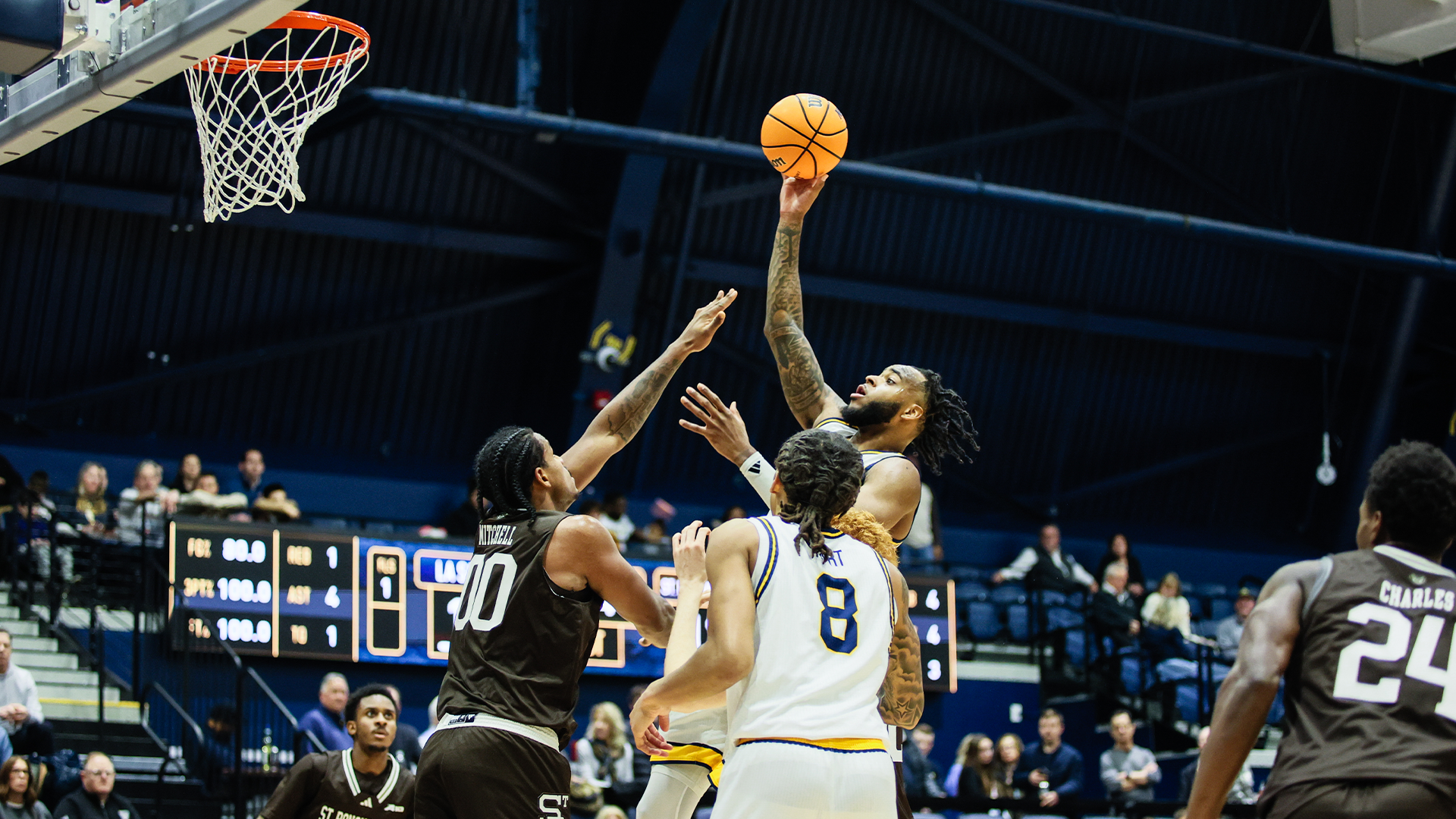 1/17/2026: Jerome Brewer Jr. Floater vs. St. Bonaventure