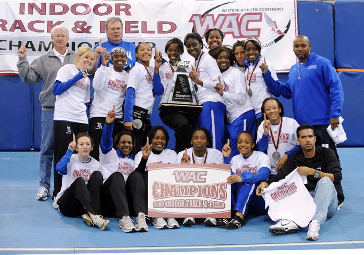 Lady Techster Track and Field Team are WAC Champs