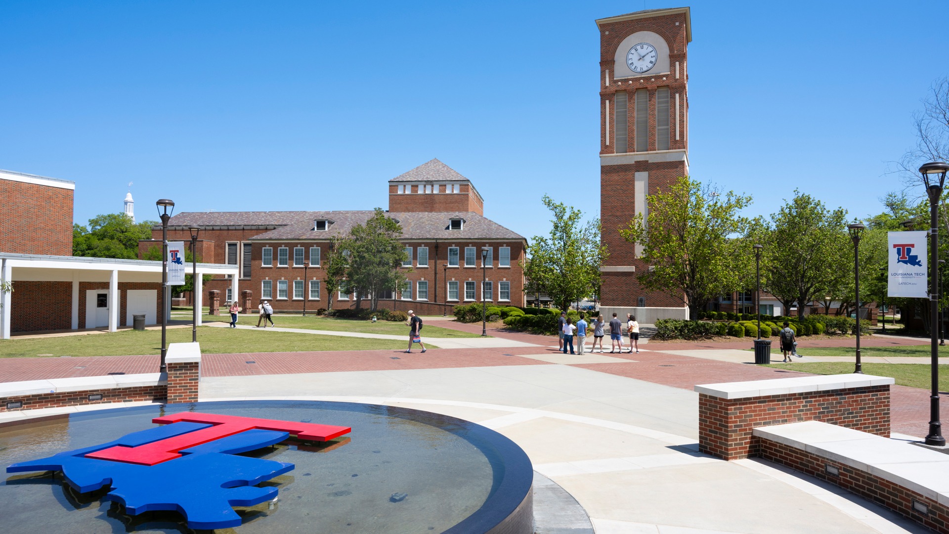 Louisiana Tech campus beauty