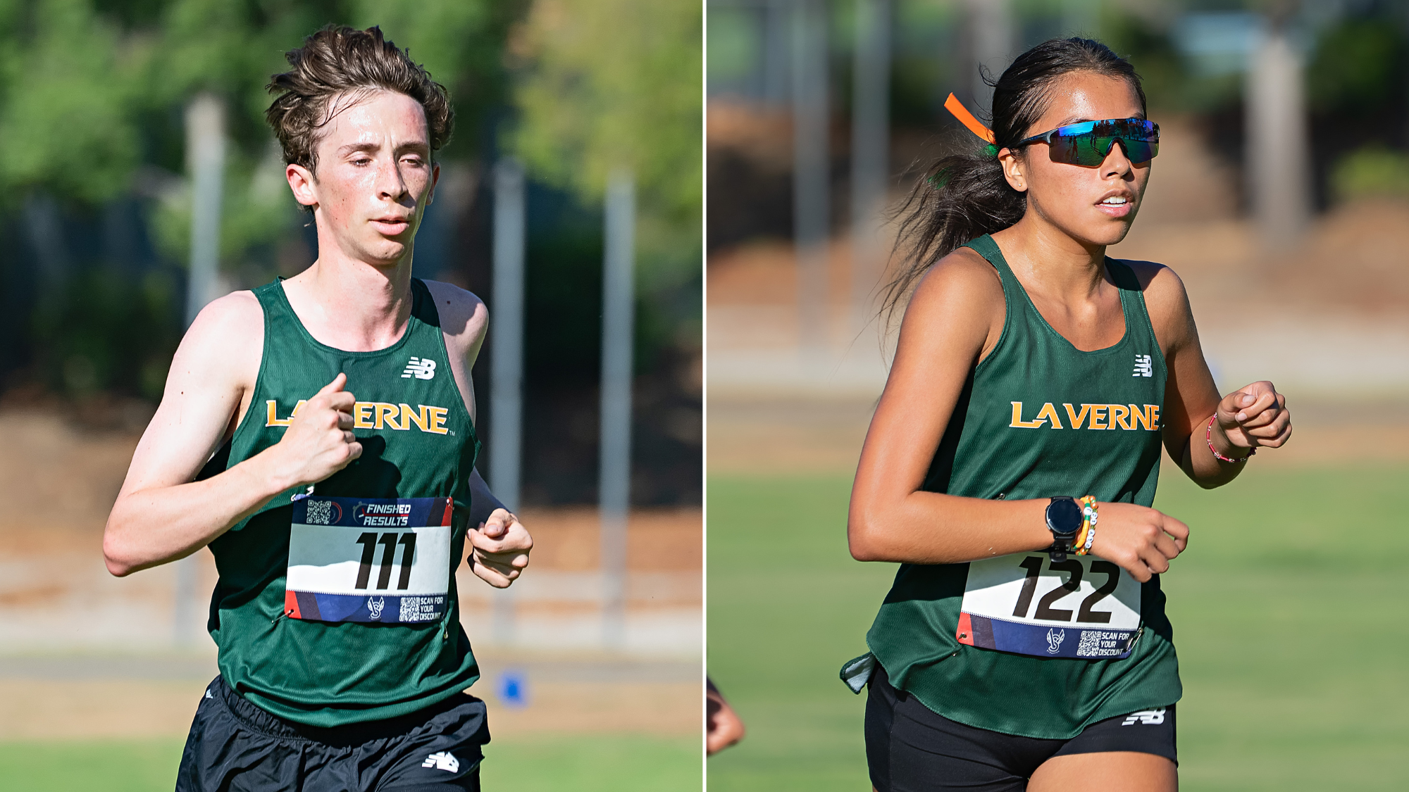 Finn McClure adn Jocelyn Cruz named SCIAC Atheltes of the Week