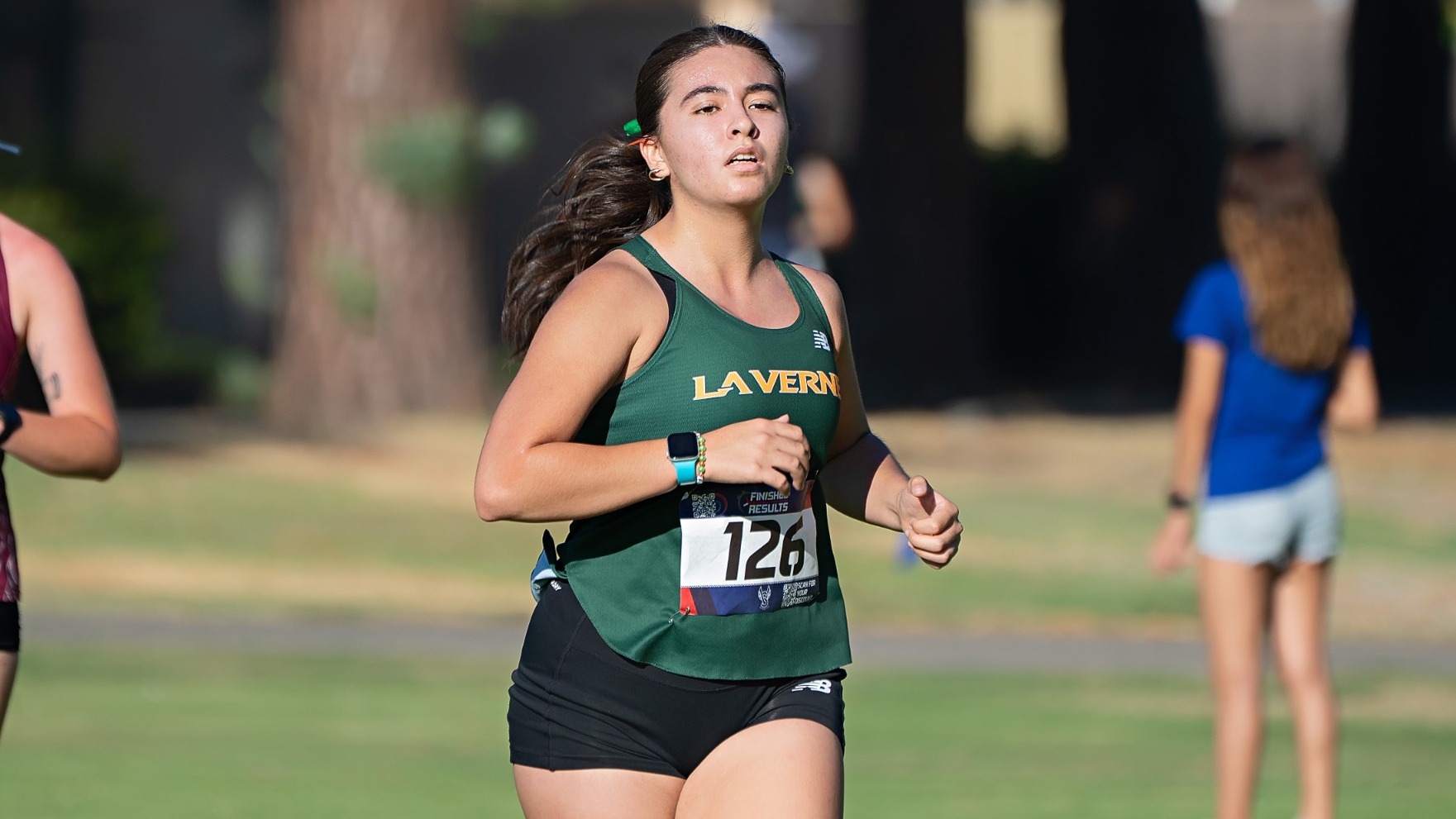 Mariah Huizar races at the Coyote Challenge