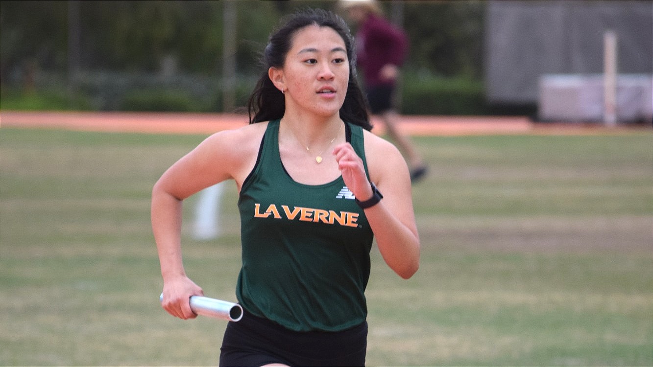 Chole Chong races at SCIAC No. 1.