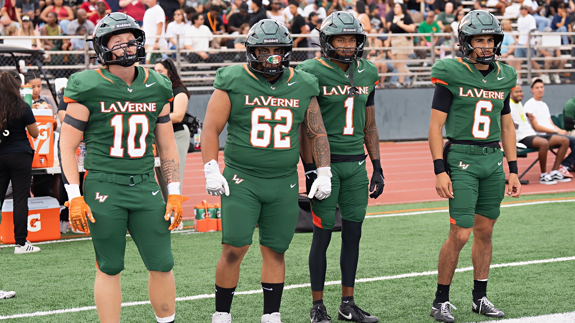 9/5/26 Action Shot Dylan Reiner, Reynaldo Rivera, Jomar Brown, Jordan Hernandez