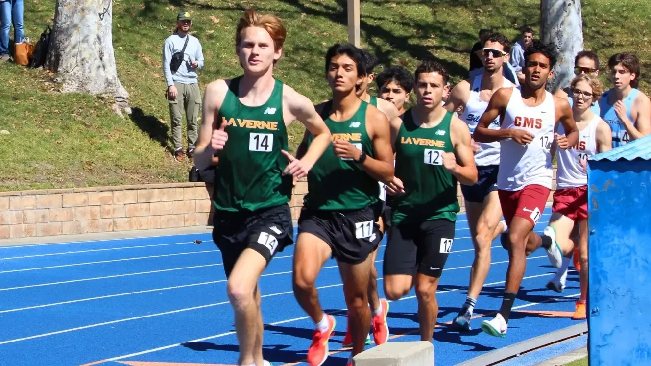 Eamon Wright, DIego Herrera, and Nicolas and Saenz run at the Pomona-Pitzer Invite