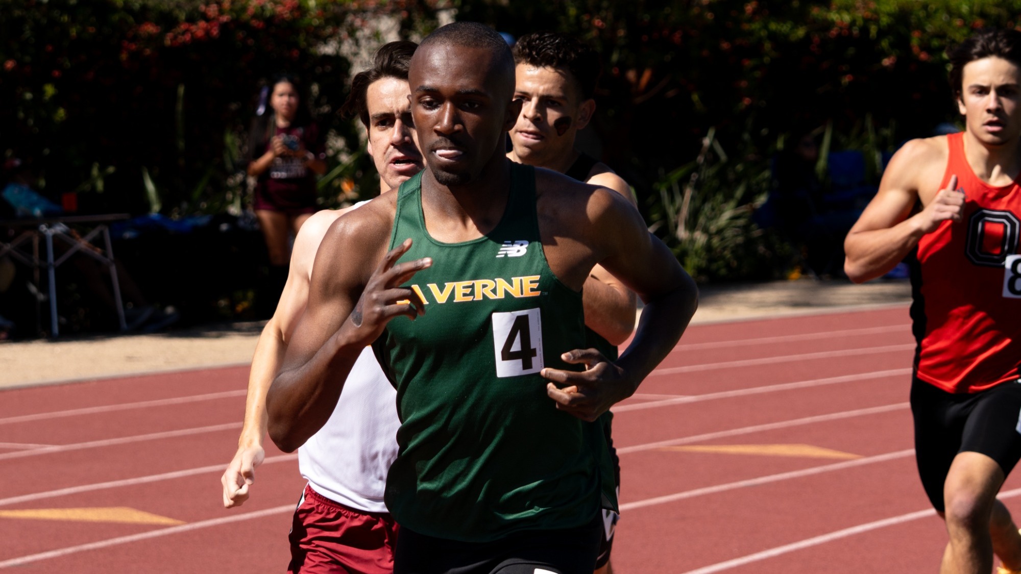 Zyeir Lasley-Shabete competes at SCIAC No. 1