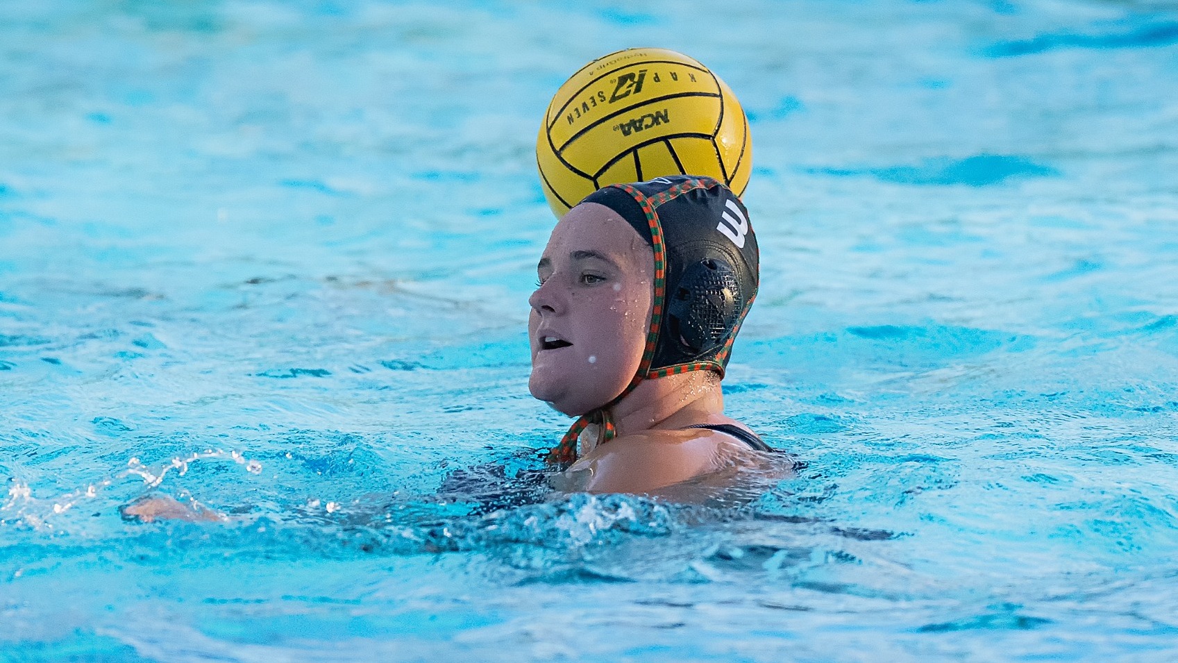 Dottie Barrera takes a shot against Redlands