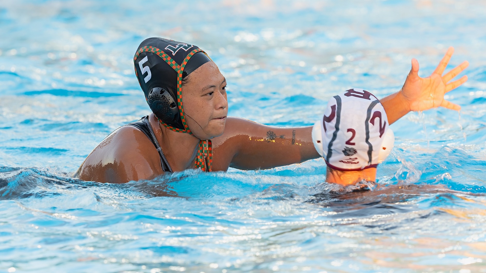 Nancy Trinh defends against Redlands