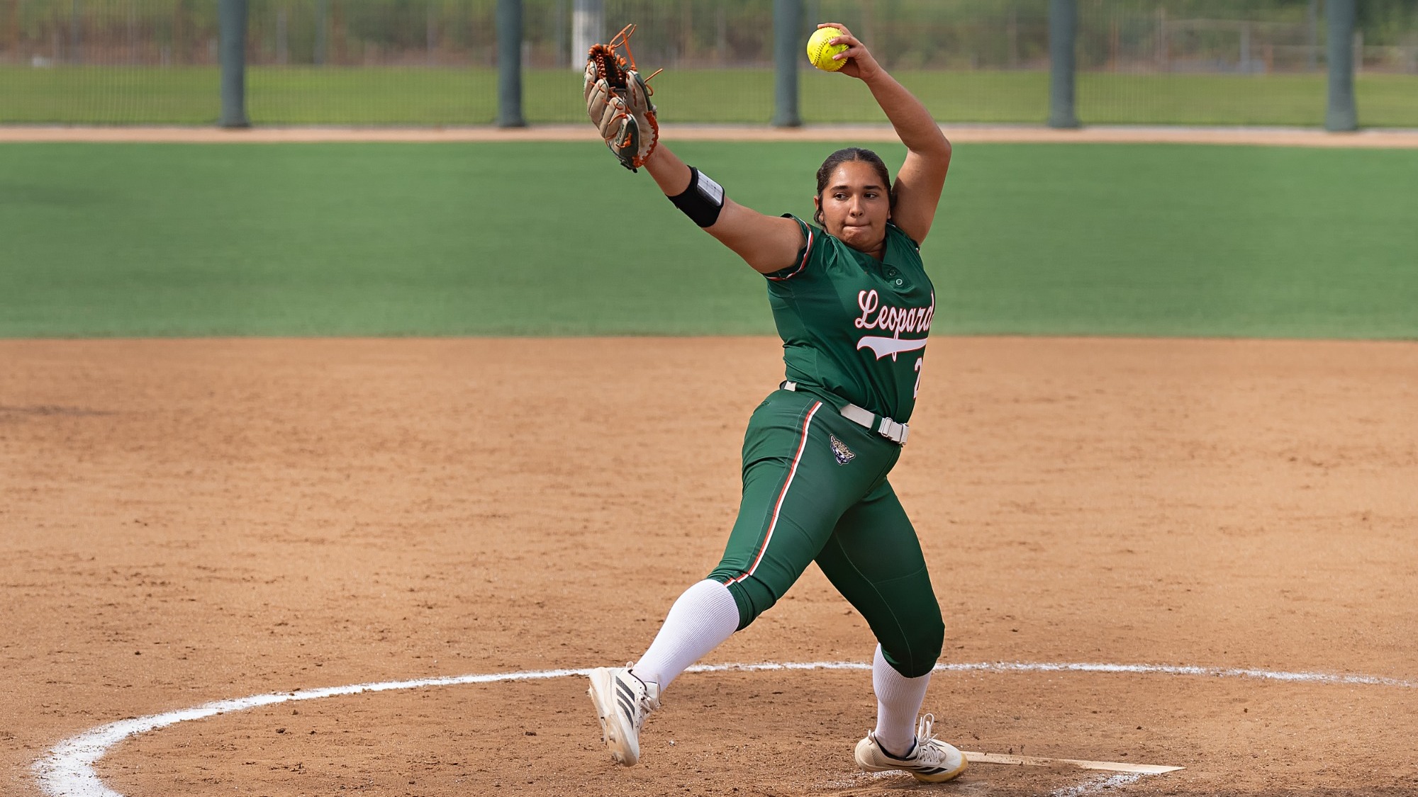 Angelina Garcia pitching