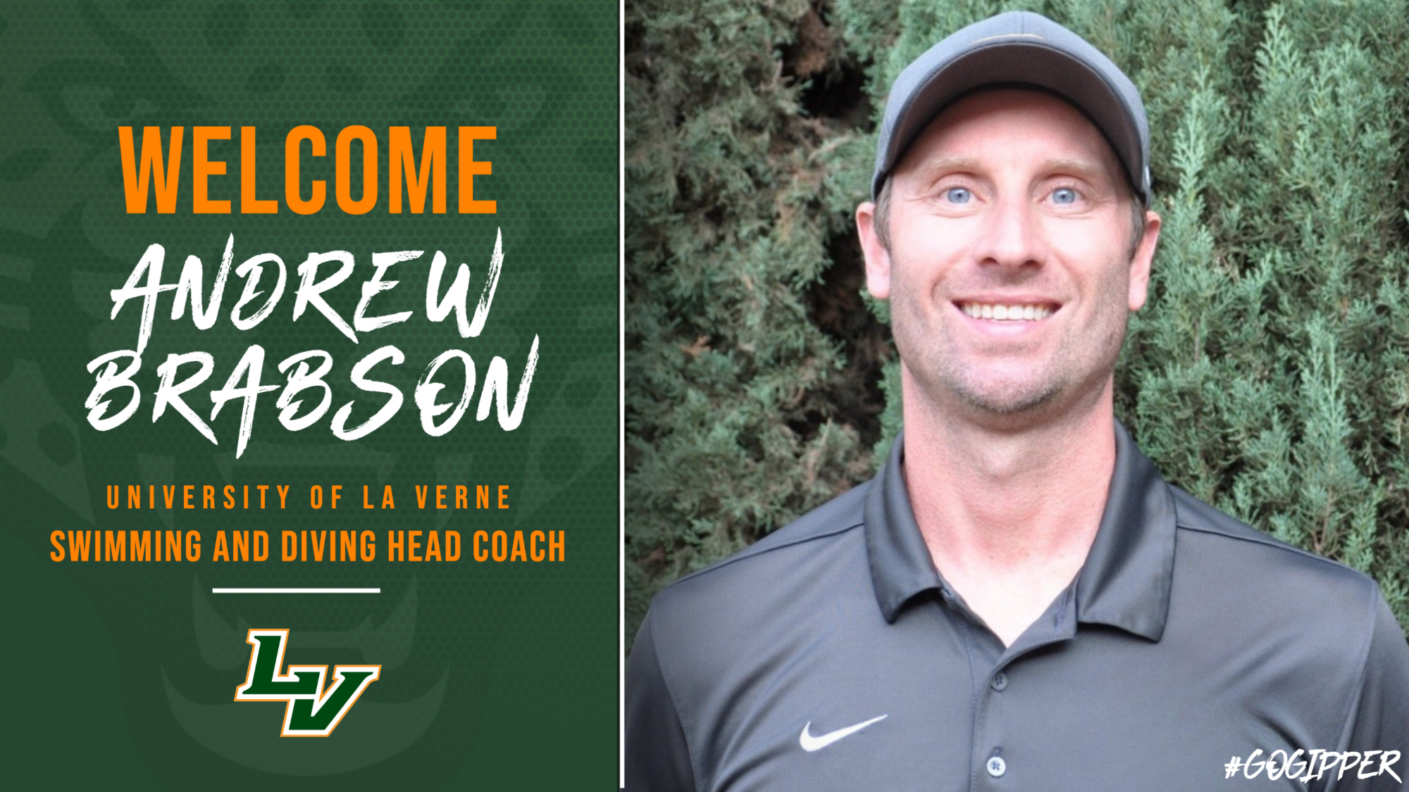 Andrew Brabson named Swimming and Diving Head Coach
