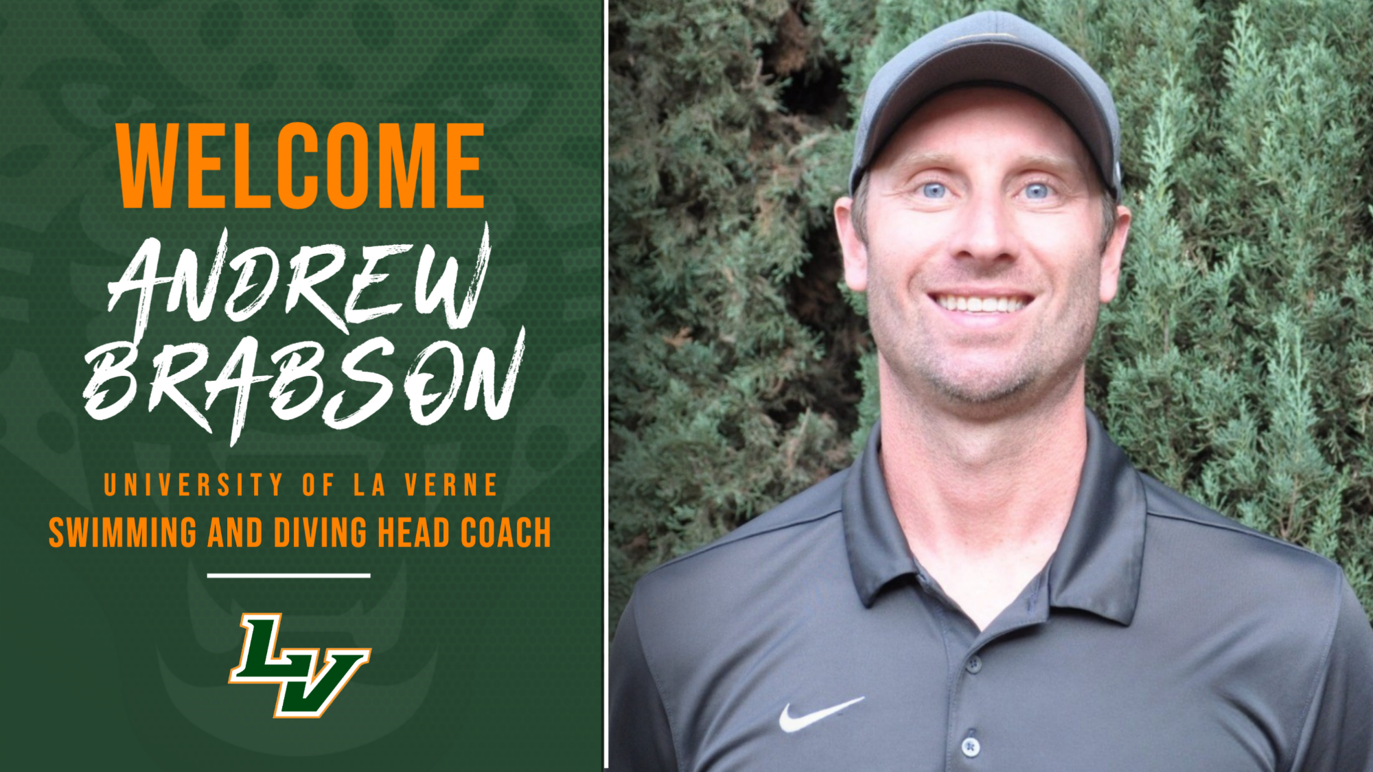 Andrew Brabson Named La Verne Head Swimming and Diving Coach