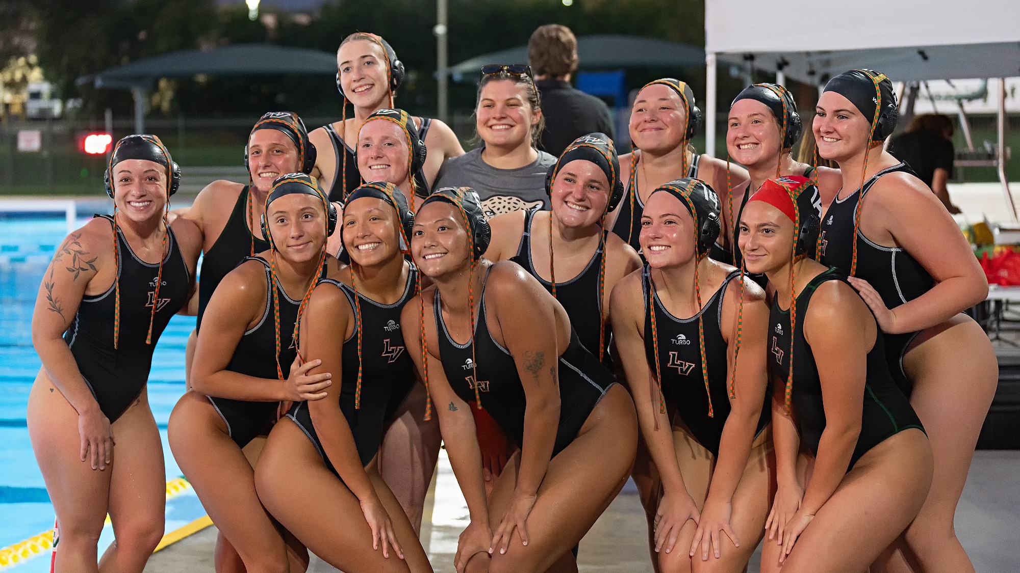 2026 Women's Water Polo Team Shot