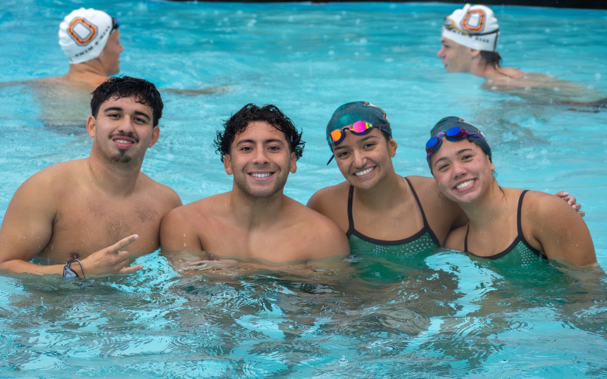 Swim and Dive Action Shot 