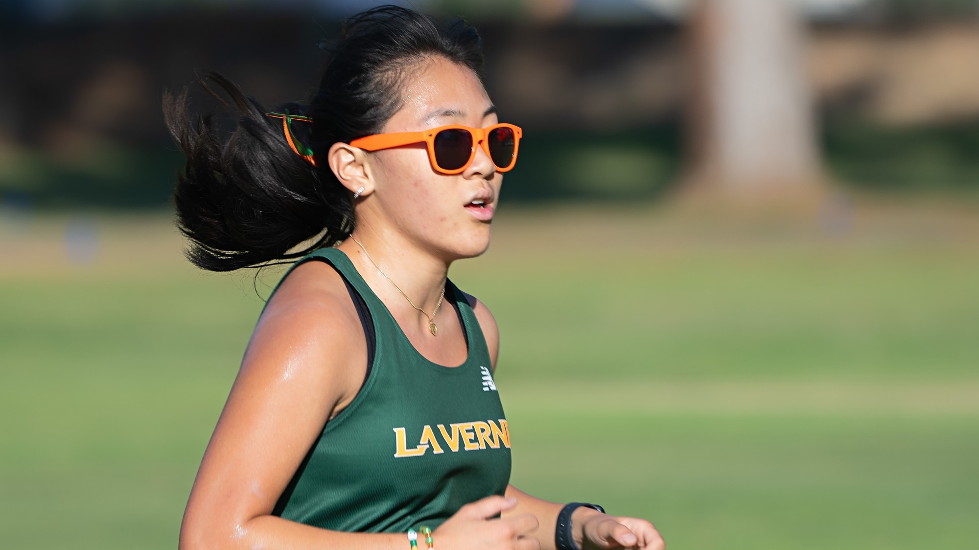 Chloe Chong races at the 2025 Coyote Challenge