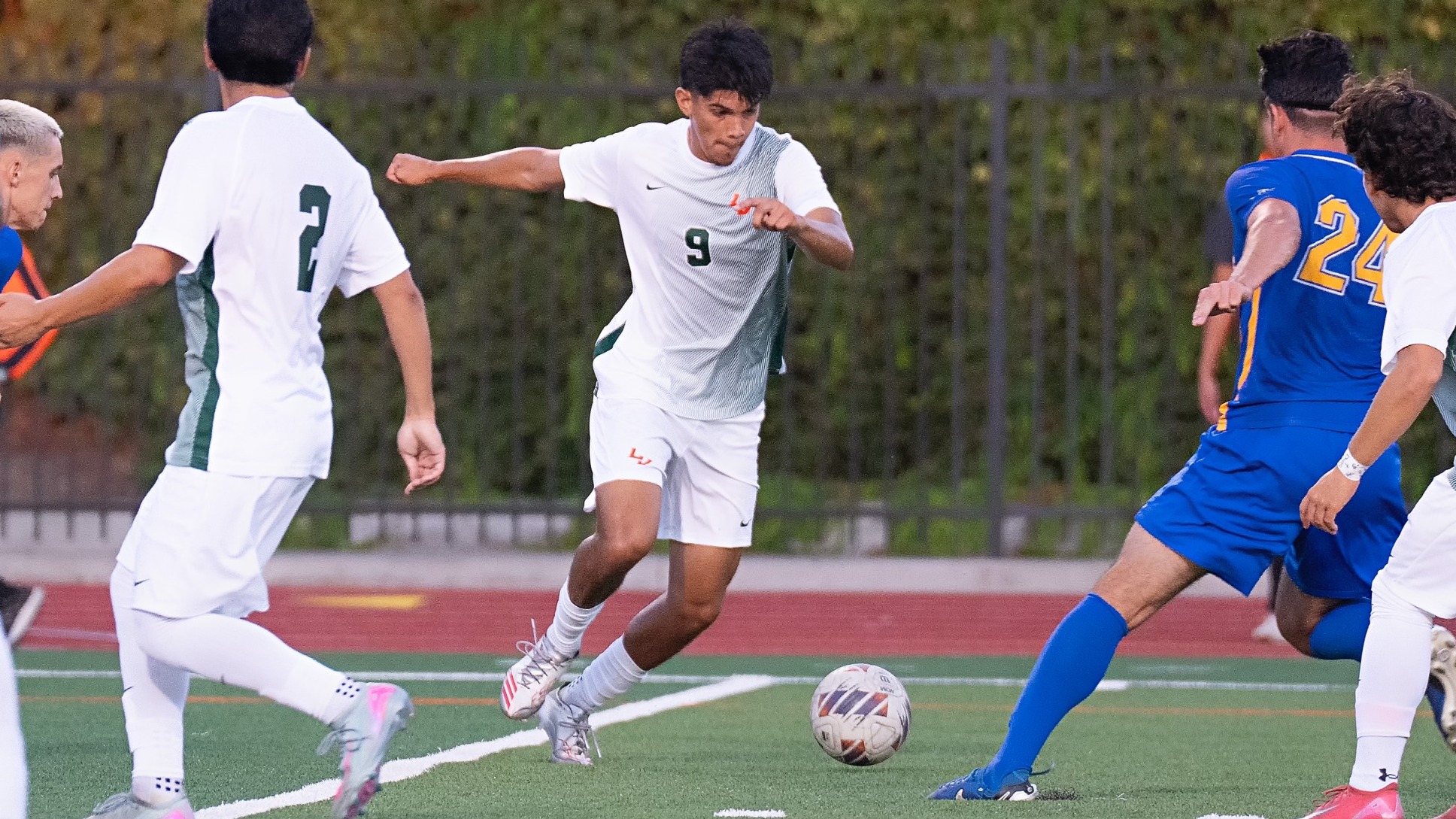 Diego Soto competes against Westcliff
