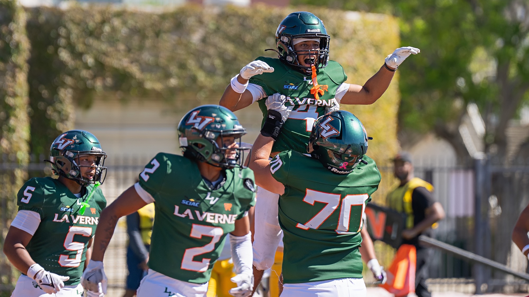 Jabari Hughes Jr., Jimmy Rumsey, Noah Allen Action Shot